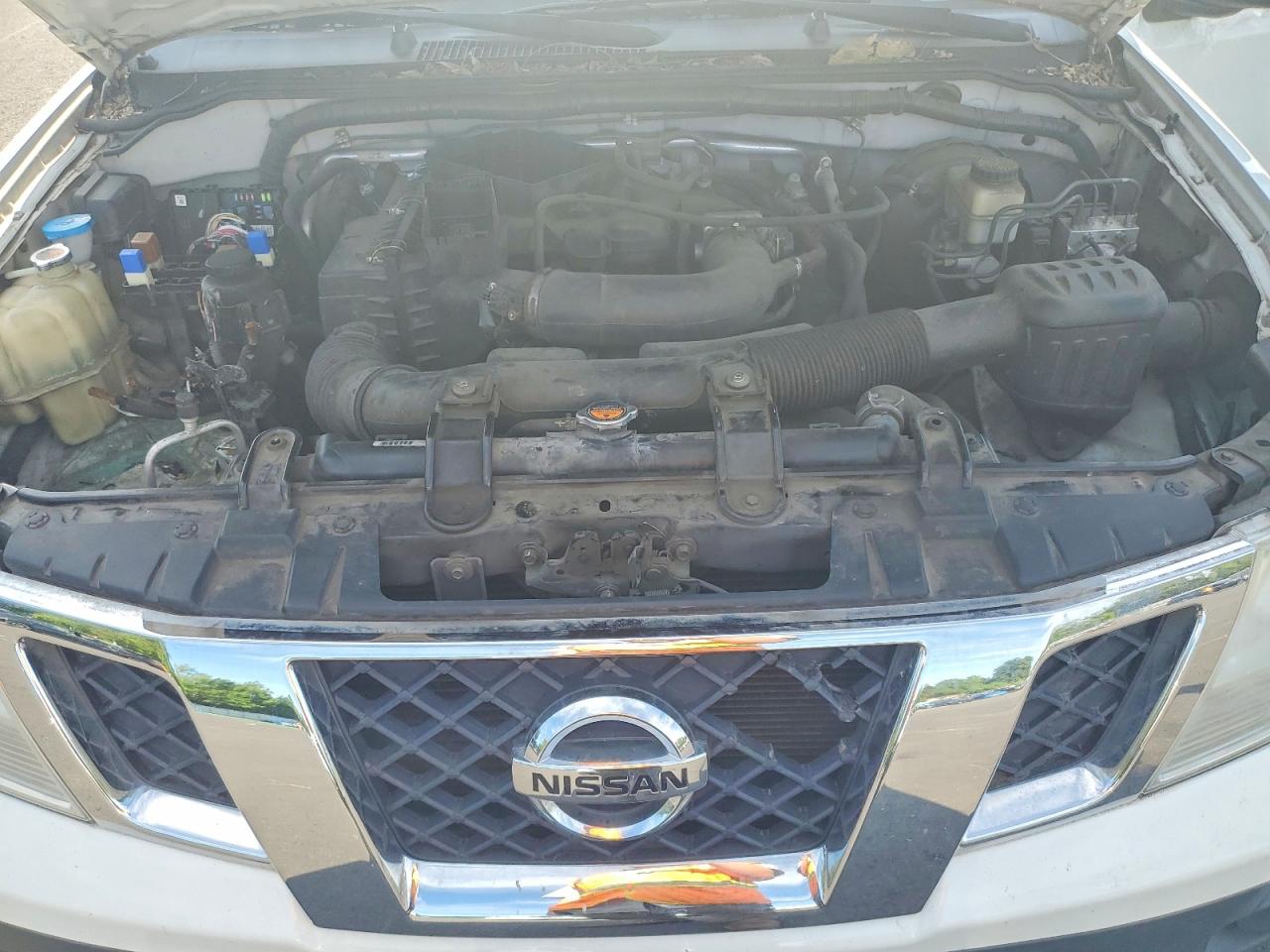 2015 Nissan Frontier S White vin: 1N6BD0CT0FN758500
