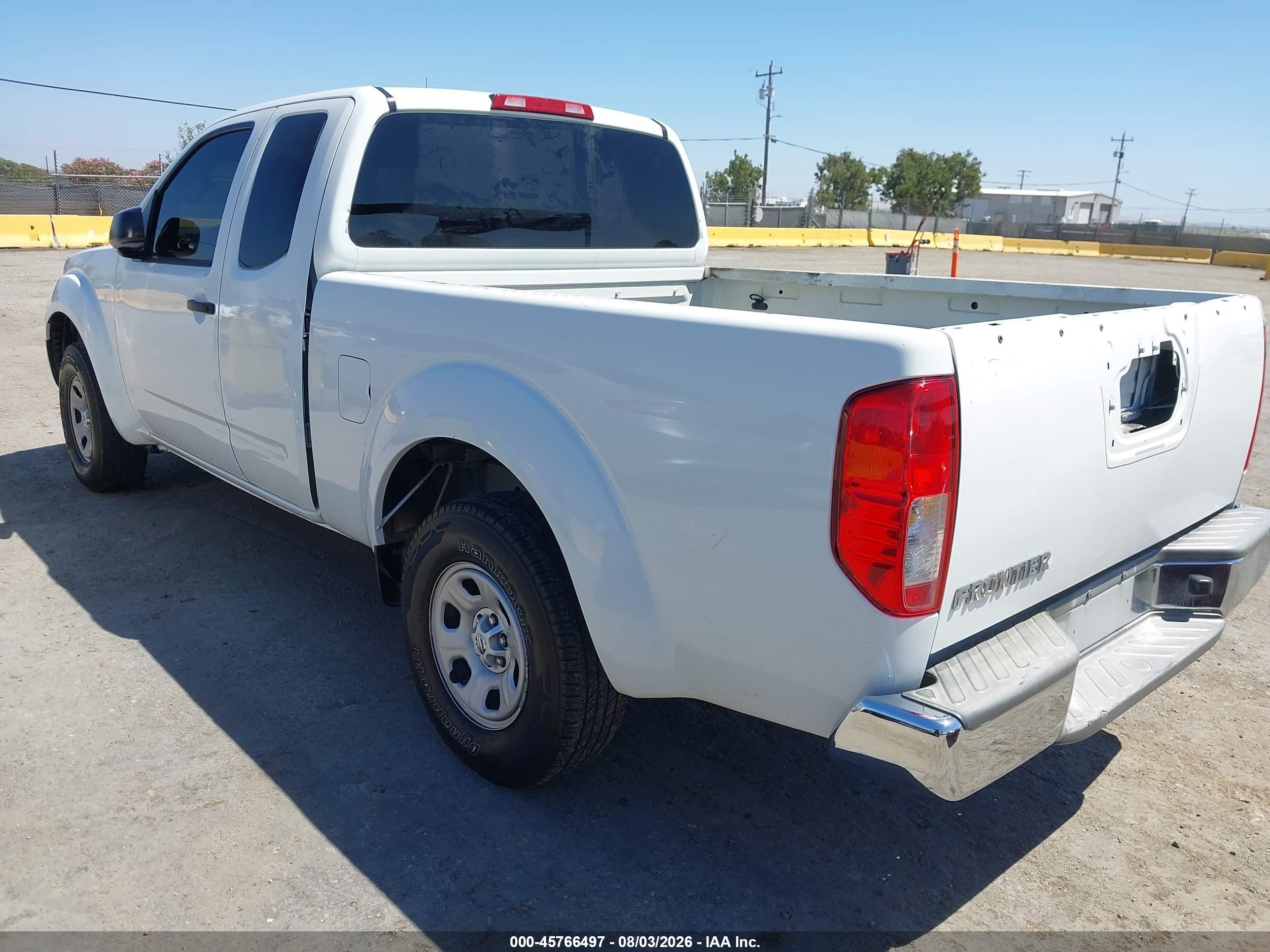 2015 Nissan Frontier S/sv-i4 White vin: 1N6BD0CT0FN763809