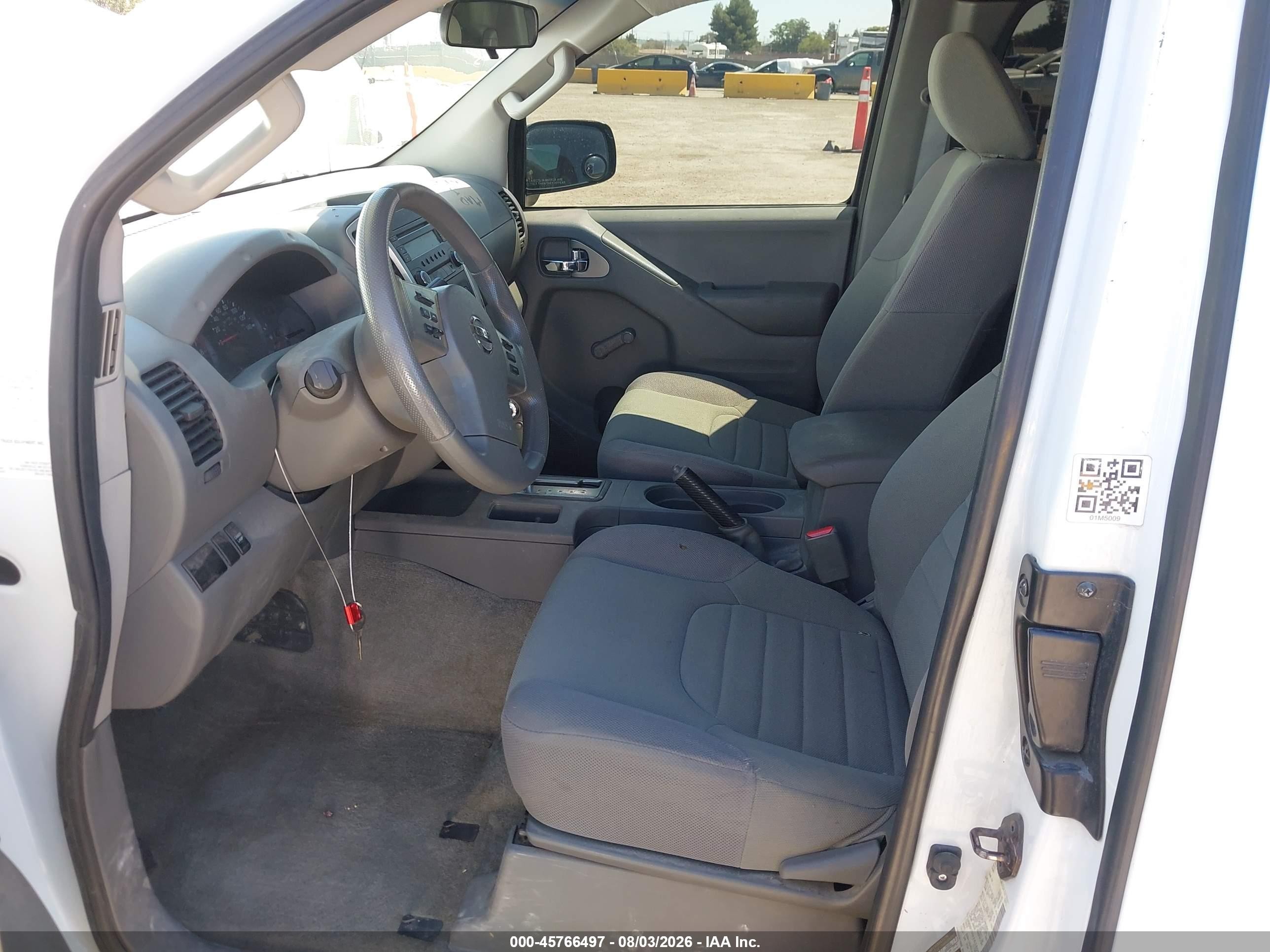 2015 Nissan Frontier S/sv-i4 White vin: 1N6BD0CT0FN763809