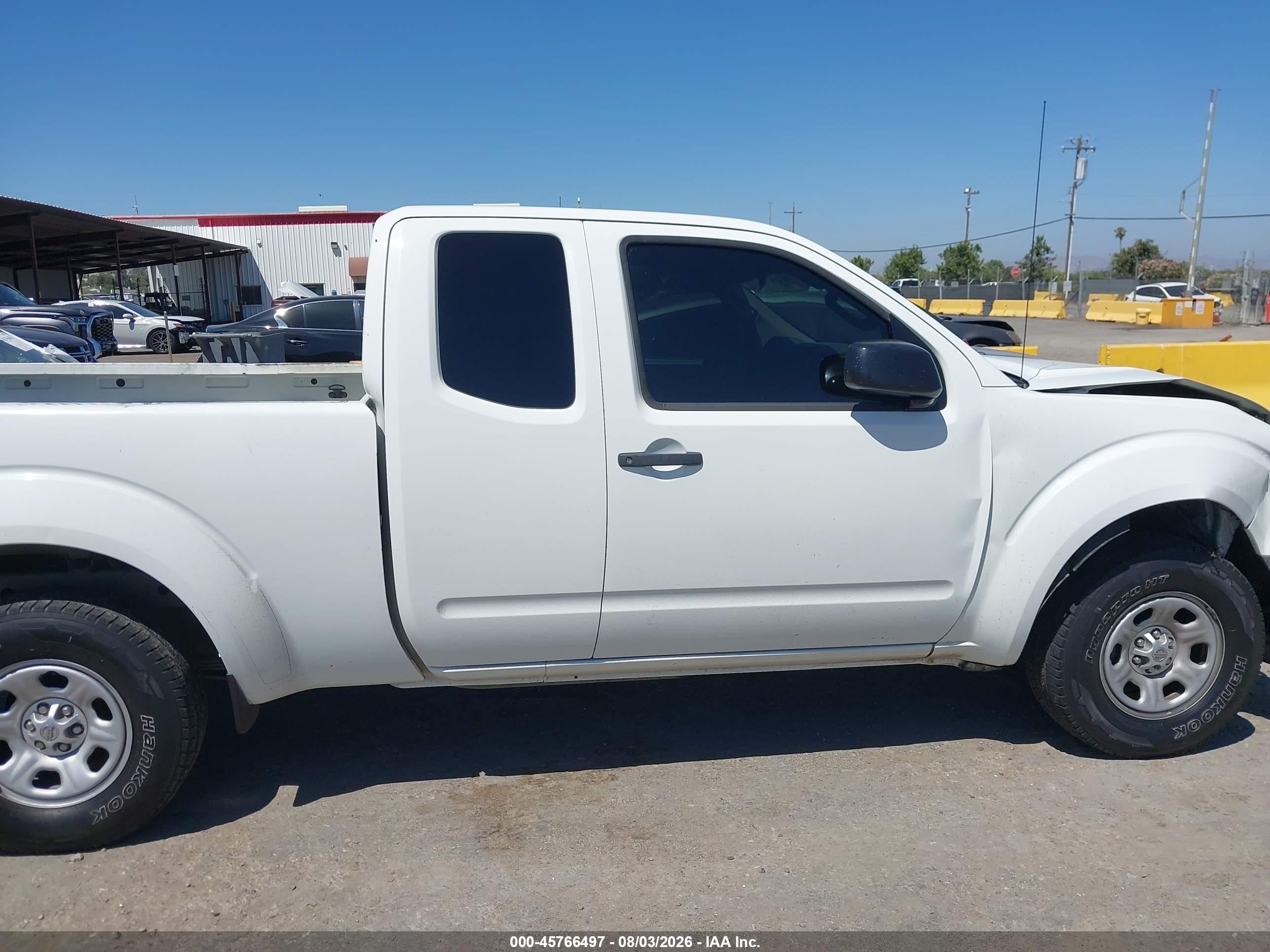 2015 Nissan Frontier S/sv-i4 White vin: 1N6BD0CT0FN763809