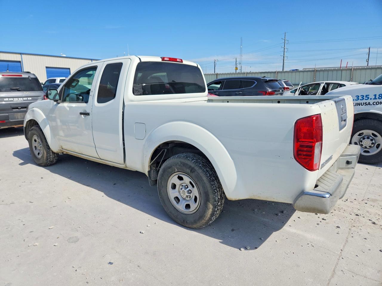 2015 Nissan Frontier S White vin: 1N6BD0CT0FN764376