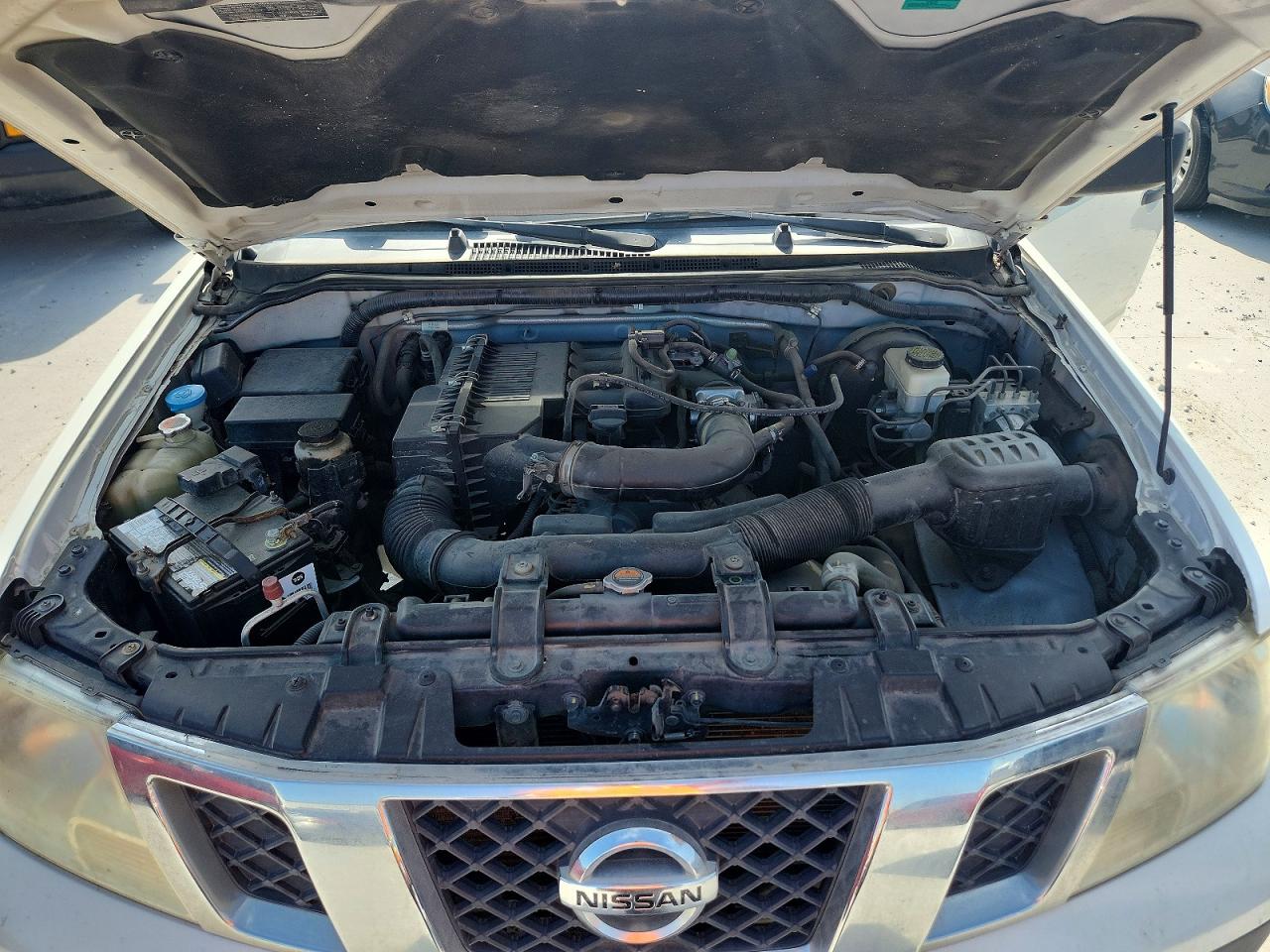 2015 Nissan Frontier S White vin: 1N6BD0CT0FN764376