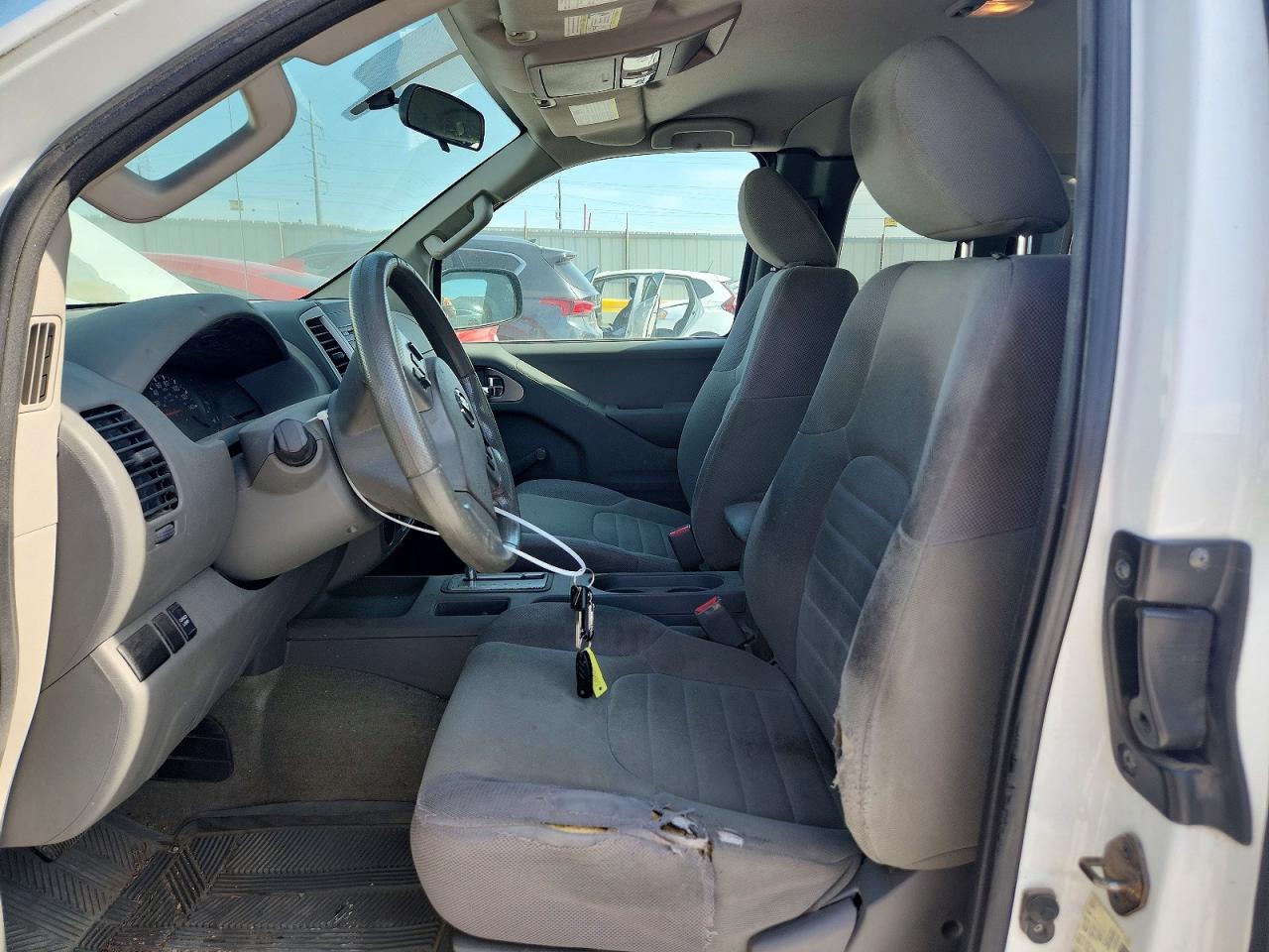 2015 Nissan Frontier S White vin: 1N6BD0CT0FN764376
