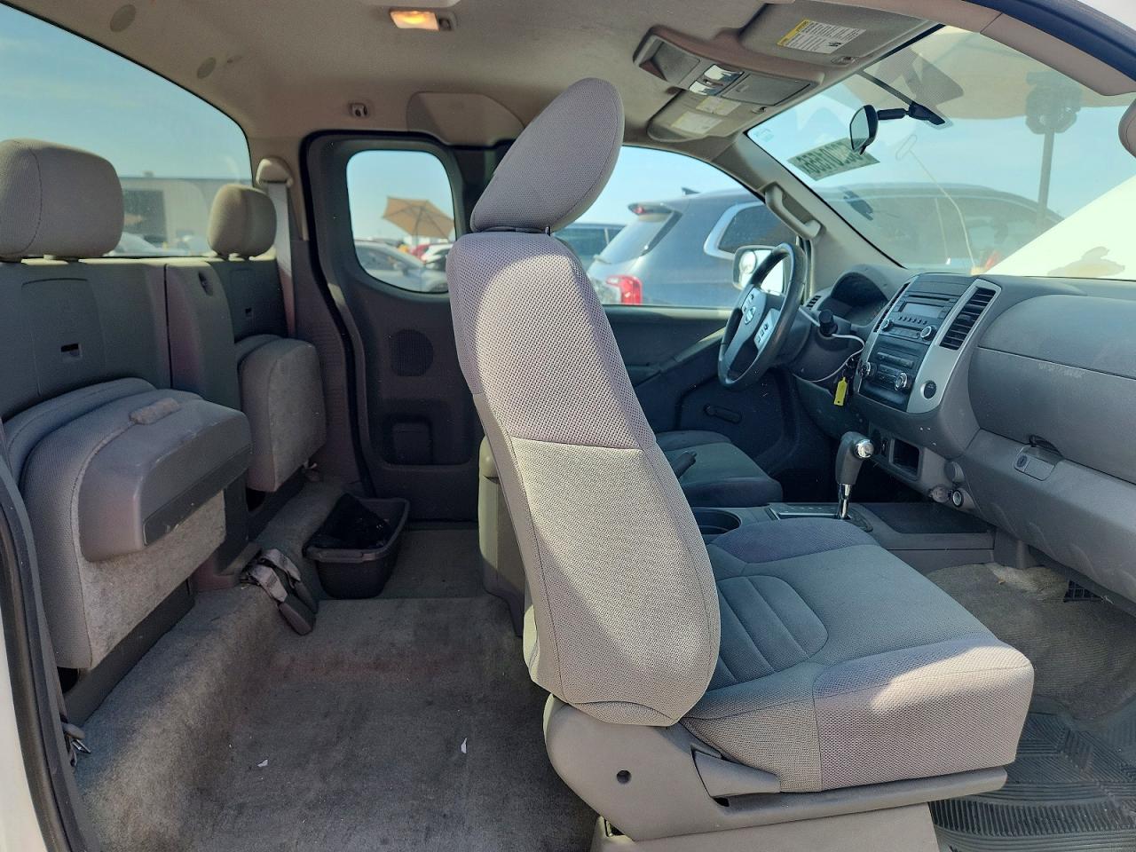 2015 Nissan Frontier S White vin: 1N6BD0CT0FN764376