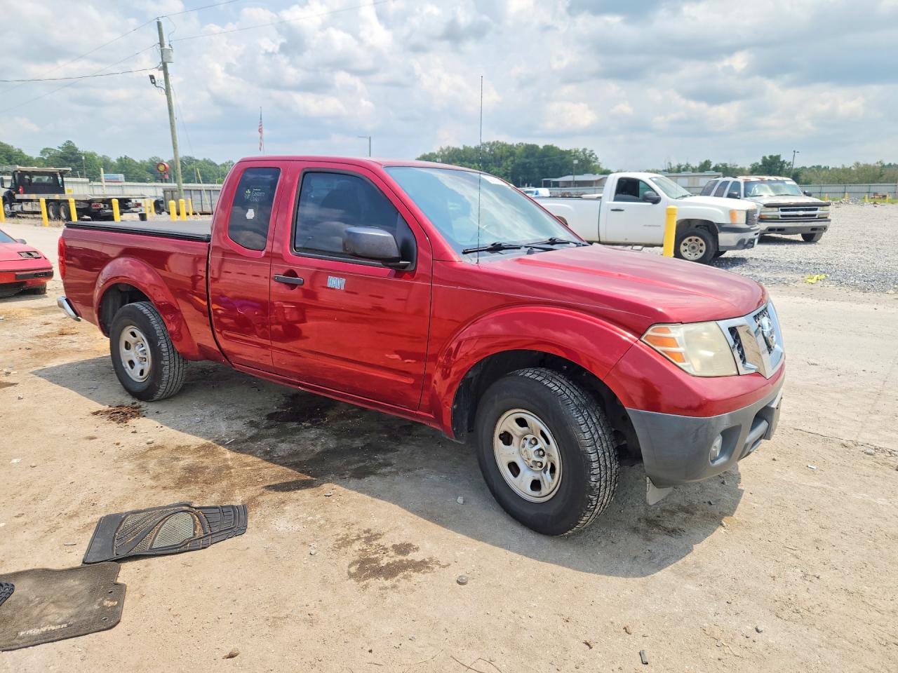 2010 Nissan Frontier Xe Burgundy vin: 1N6BD0CT1AC434864