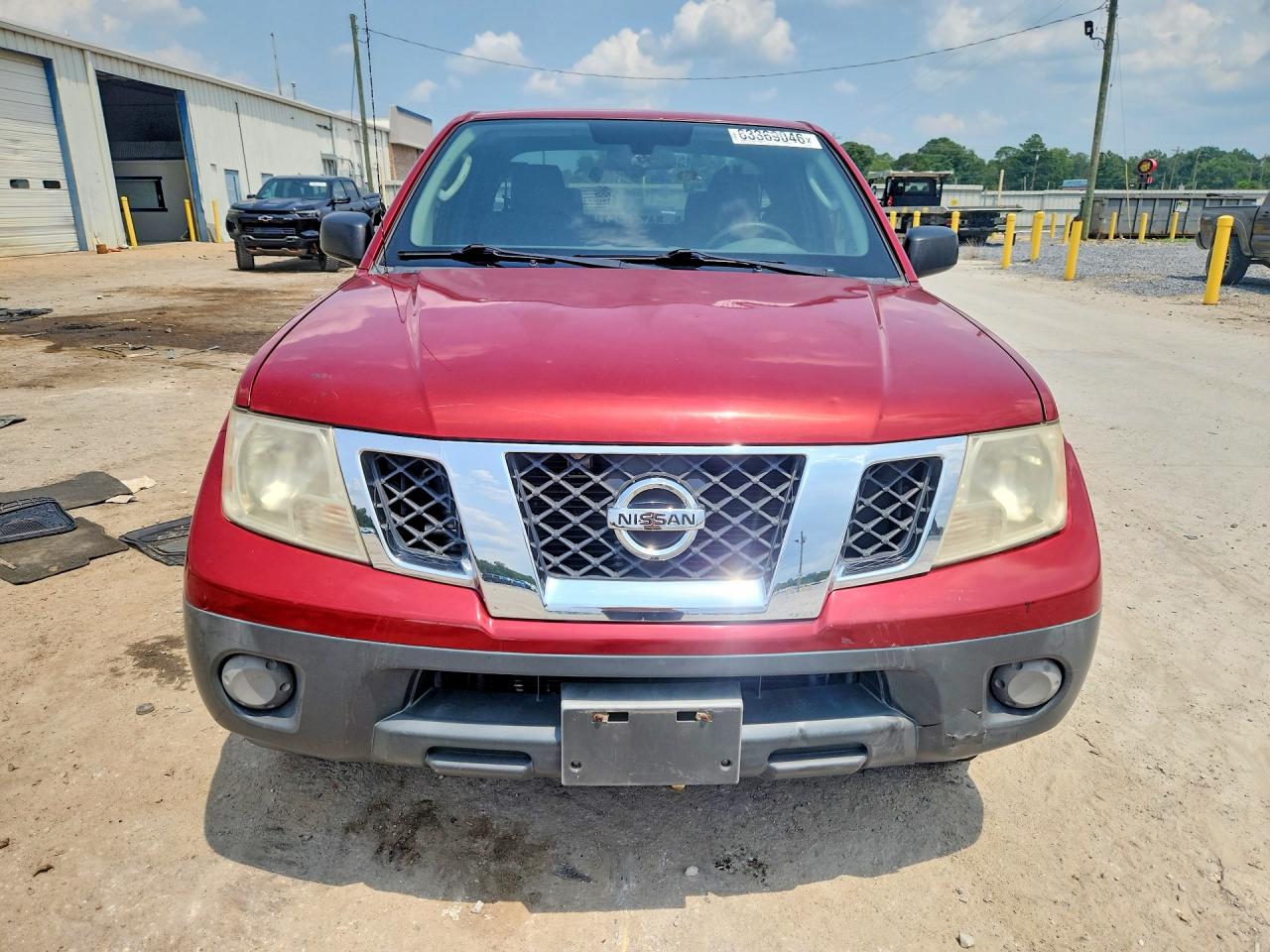 2010 Nissan Frontier Xe Burgundy vin: 1N6BD0CT1AC434864