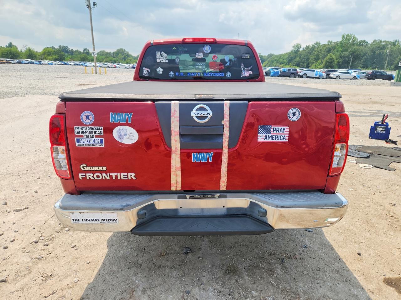 2010 Nissan Frontier Xe Burgundy vin: 1N6BD0CT1AC434864