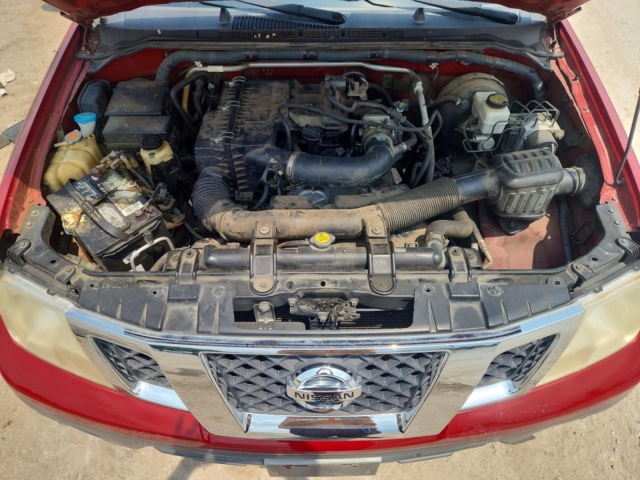 2010 Nissan Frontier Xe Burgundy vin: 1N6BD0CT1AC434864