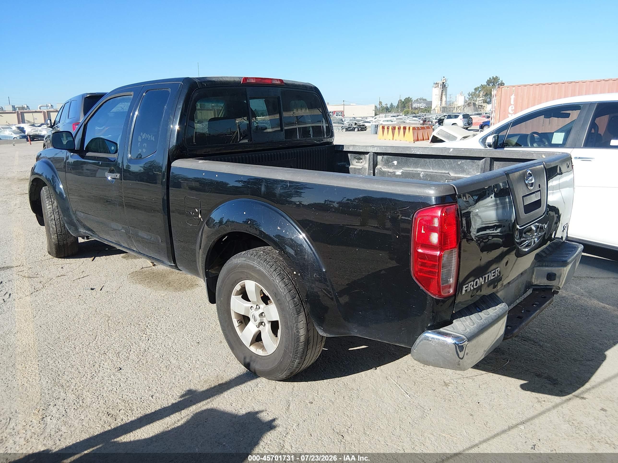 2012 Nissan Frontier Sv-i4 Black vin: 1N6BD0CT1CC400412