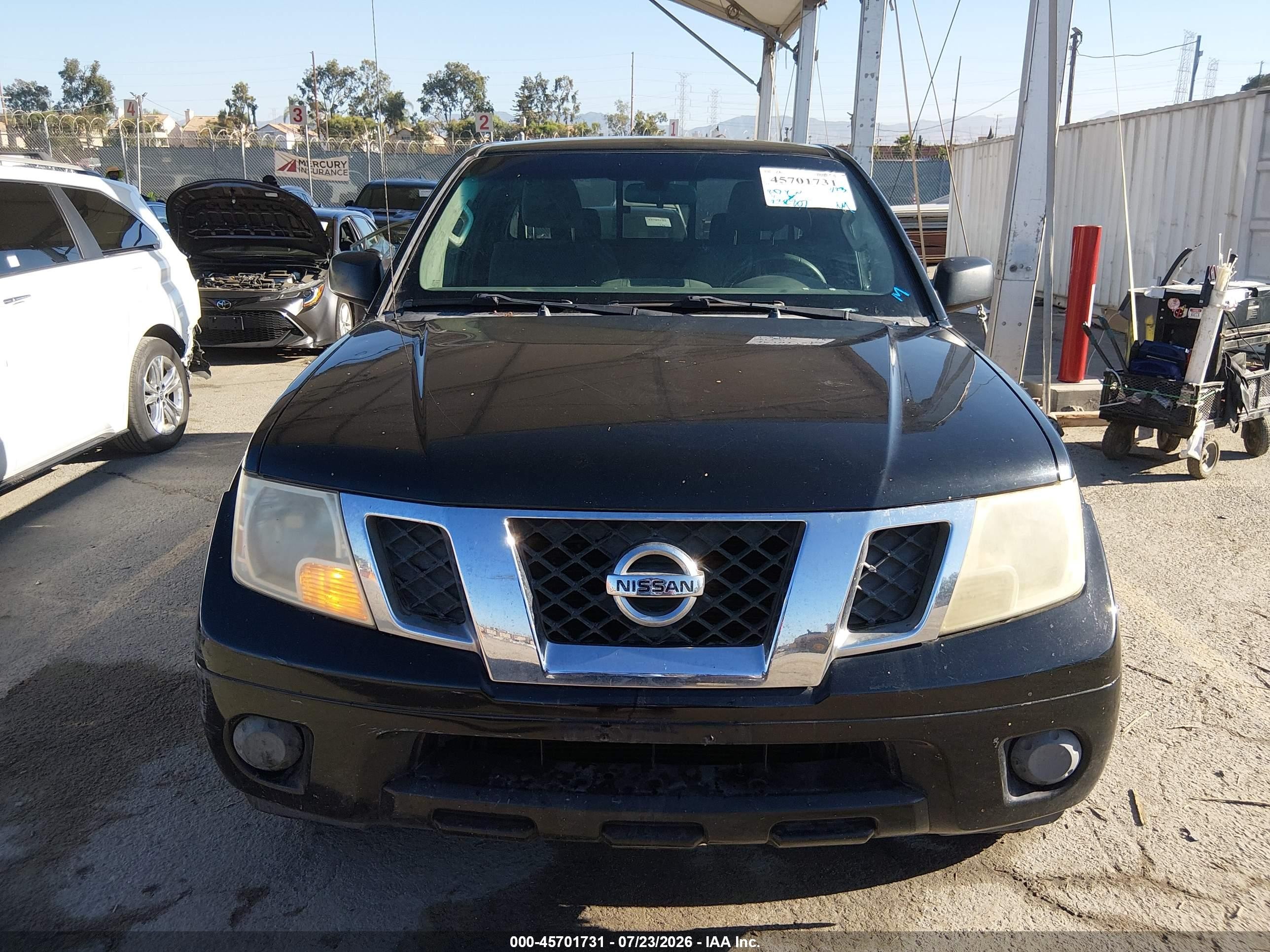 2012 Nissan Frontier Sv-i4 Black vin: 1N6BD0CT1CC400412
