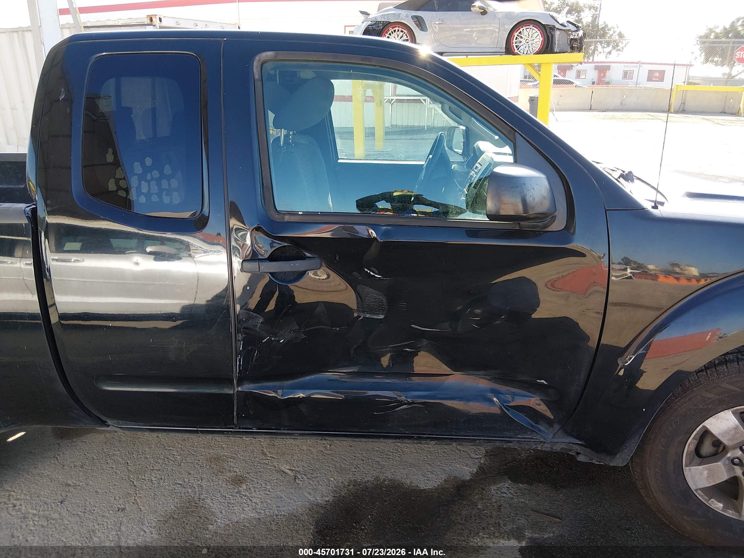 2012 Nissan Frontier Sv-i4 Black vin: 1N6BD0CT1CC400412