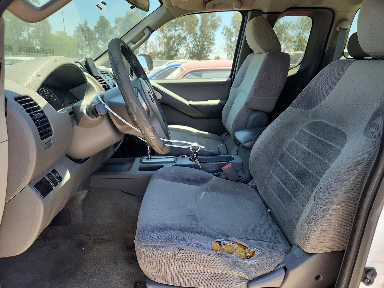 2012 Nissan Frontier S White vin: 1N6BD0CT1CC421597