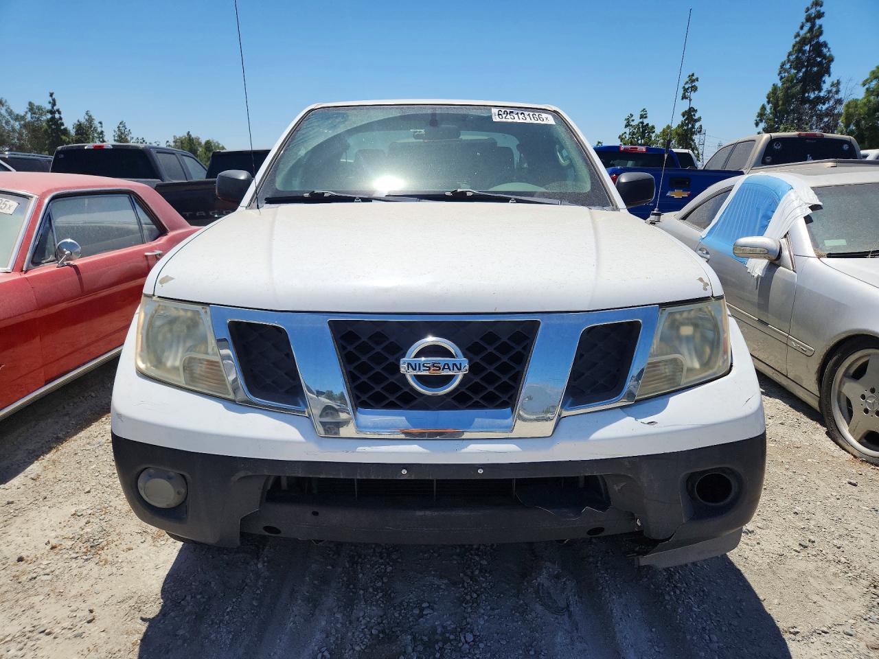 2012 Nissan Frontier S White vin: 1N6BD0CT1CC421597