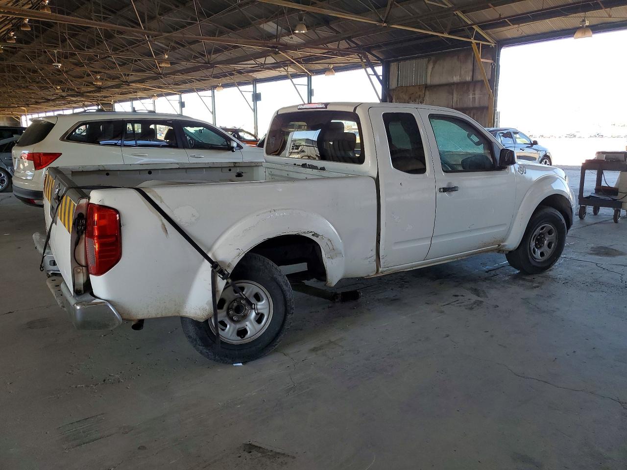 2012 Nissan Frontier S White vin: 1N6BD0CT1CC463090