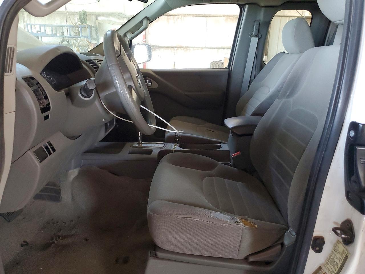 2012 Nissan Frontier S White vin: 1N6BD0CT1CC463090