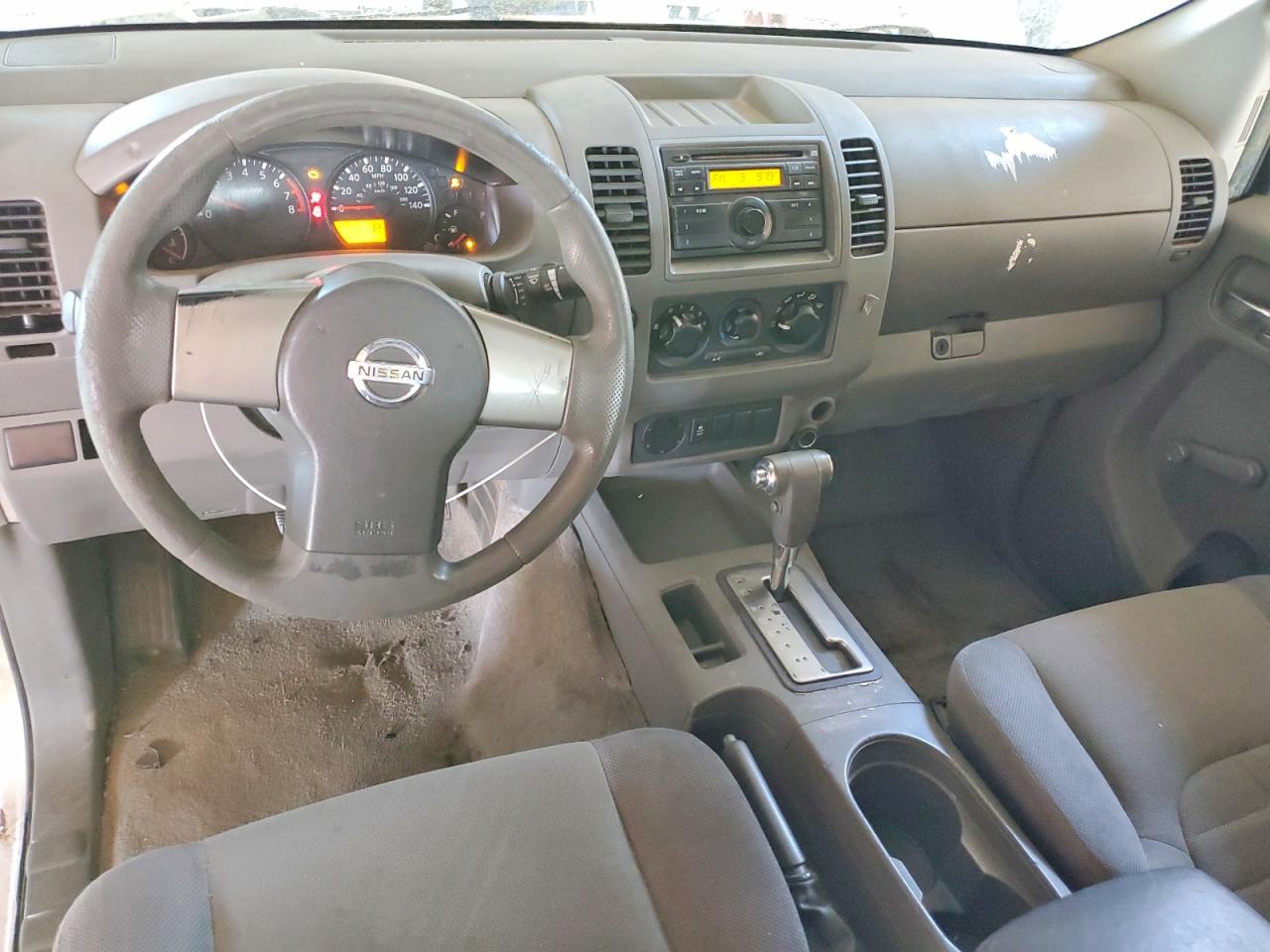 2012 Nissan Frontier S White vin: 1N6BD0CT1CC463090