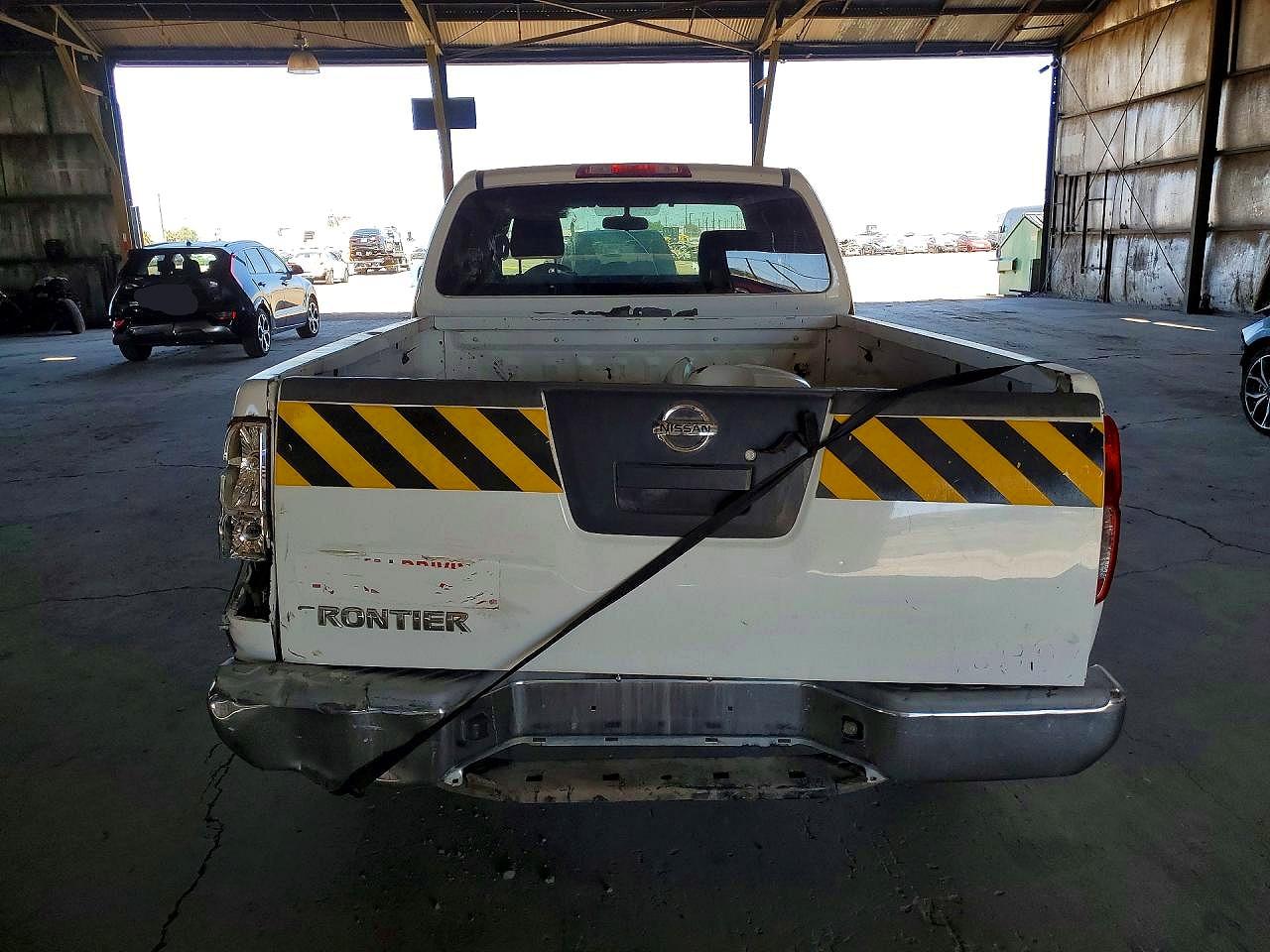 2012 Nissan Frontier S White vin: 1N6BD0CT1CC463090