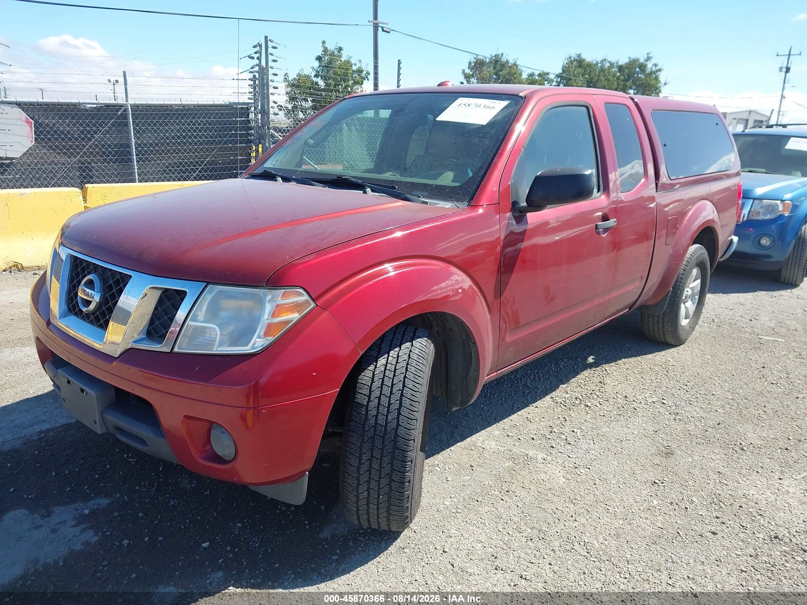 2013 Nissan Frontier Sv-i4 Красный vin: 1N6BD0CT1DN711103