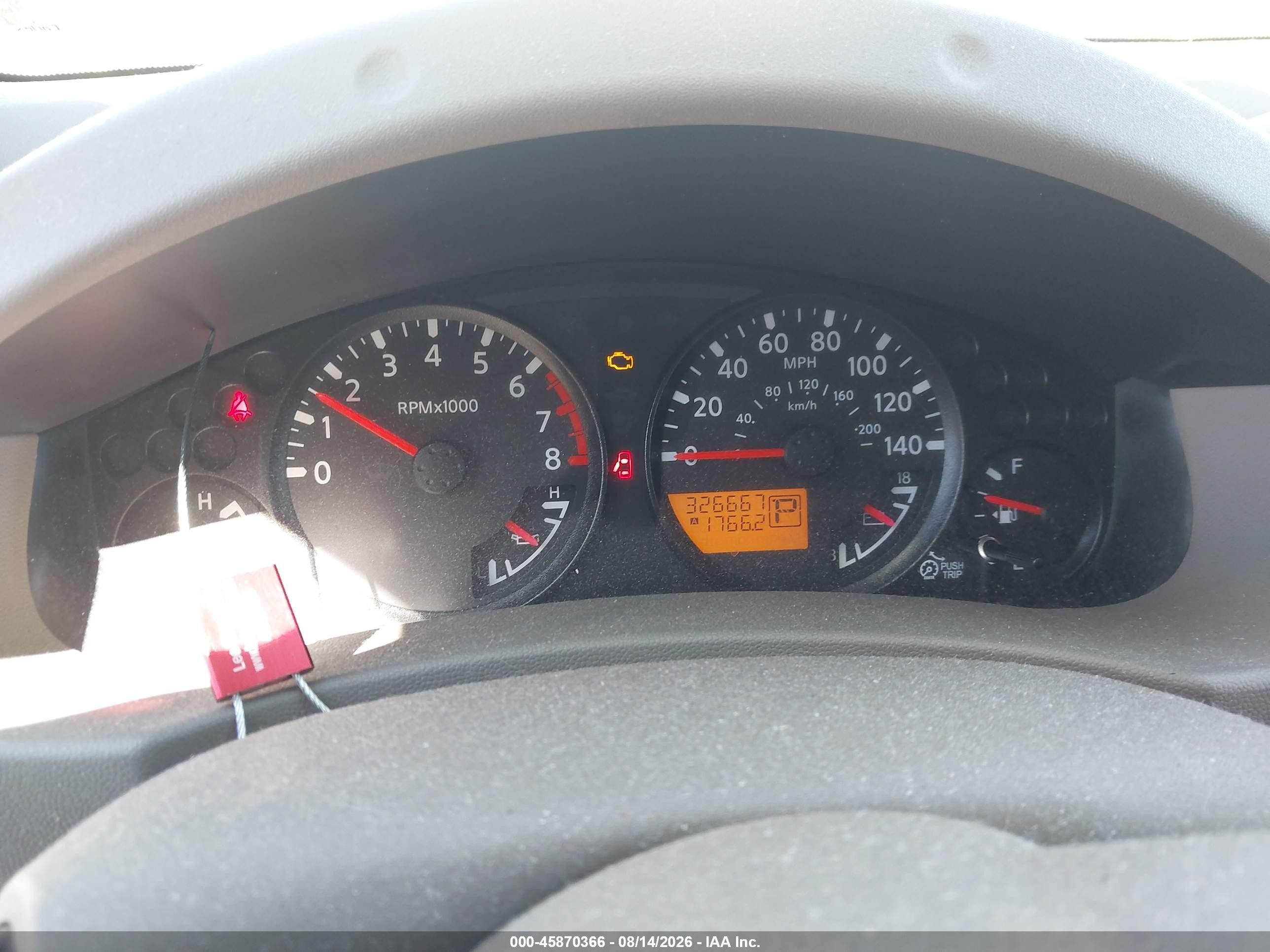 2013 Nissan Frontier Sv-i4 Красный vin: 1N6BD0CT1DN711103