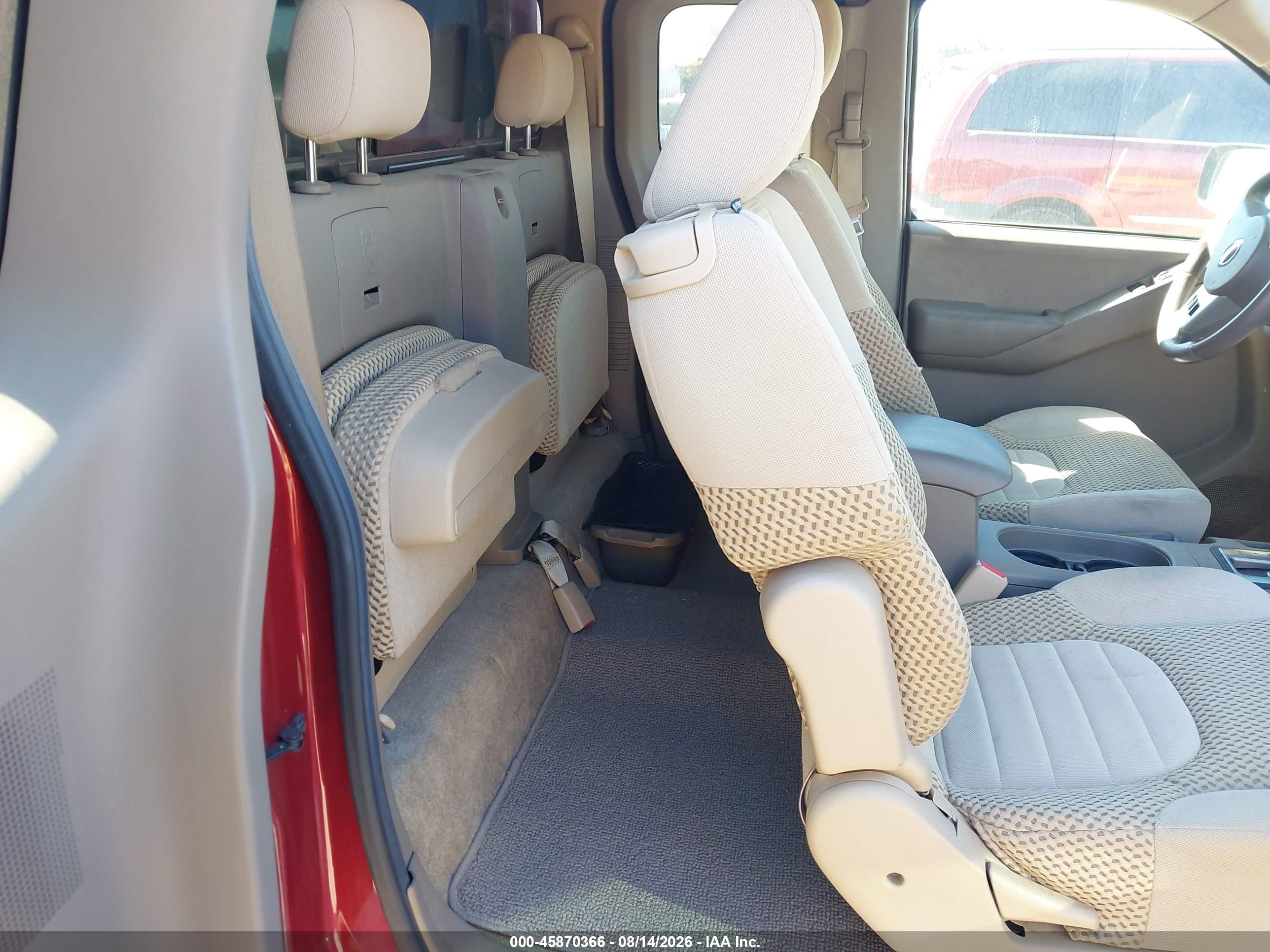 2013 Nissan Frontier Sv-i4 Красный vin: 1N6BD0CT1DN711103