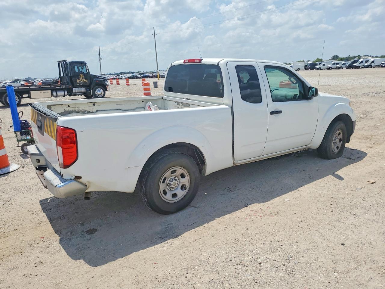 2013 Nissan Frontier S White vin: 1N6BD0CT1DN754405