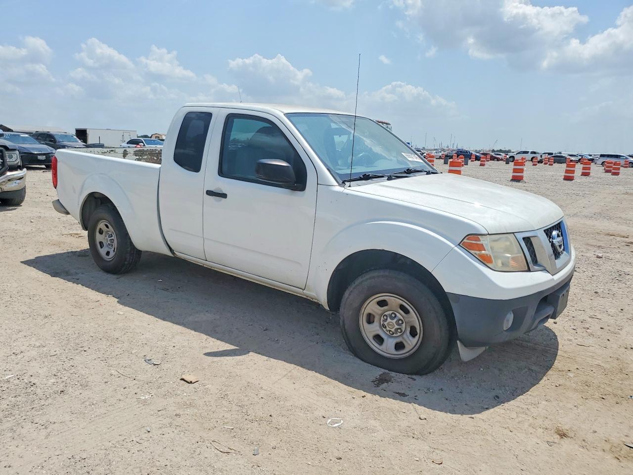 2013 Nissan Frontier S White vin: 1N6BD0CT1DN754405