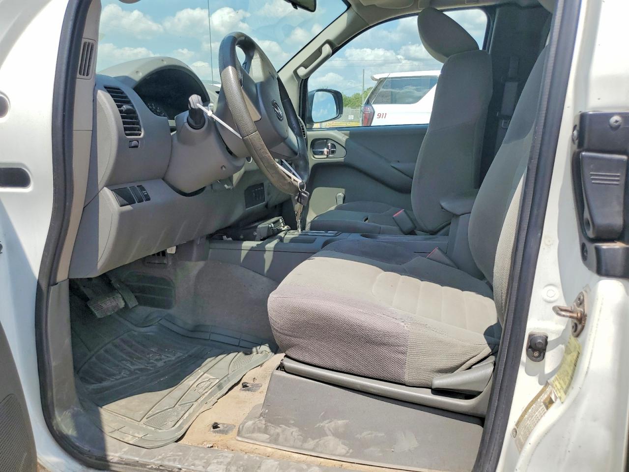 2013 Nissan Frontier S White vin: 1N6BD0CT1DN754405