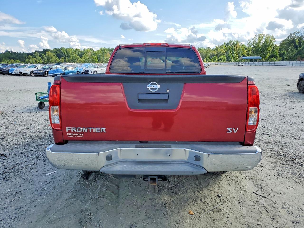 2015 Nissan Frontier Sv Red vin: 1N6BD0CT1FN706681