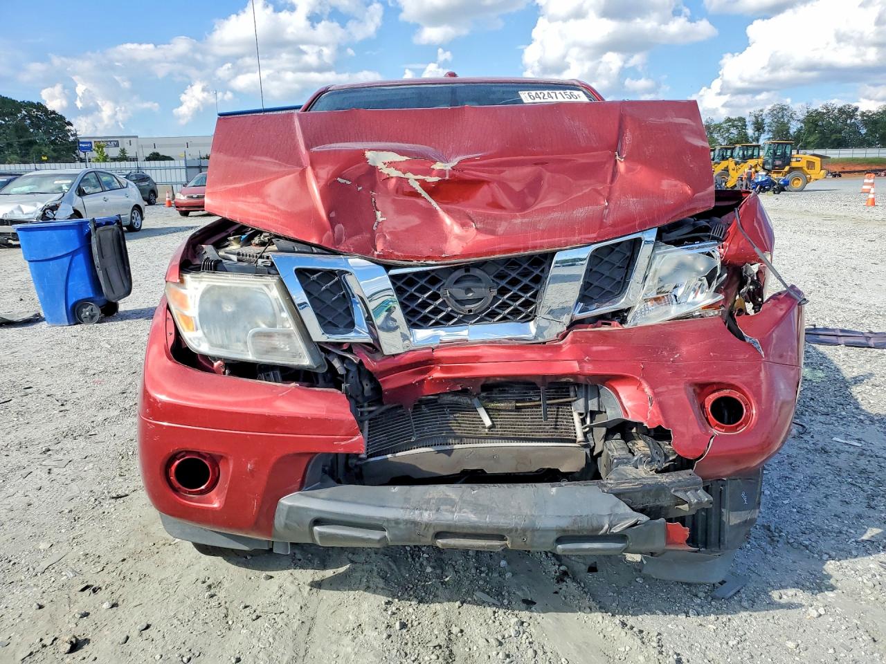 2015 Nissan Frontier Sv Red vin: 1N6BD0CT1FN706681