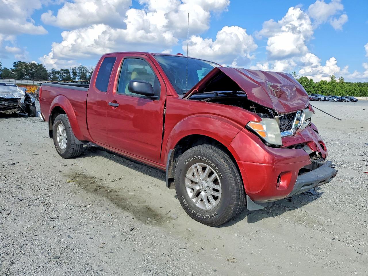 2015 Nissan Frontier Sv Red vin: 1N6BD0CT1FN706681