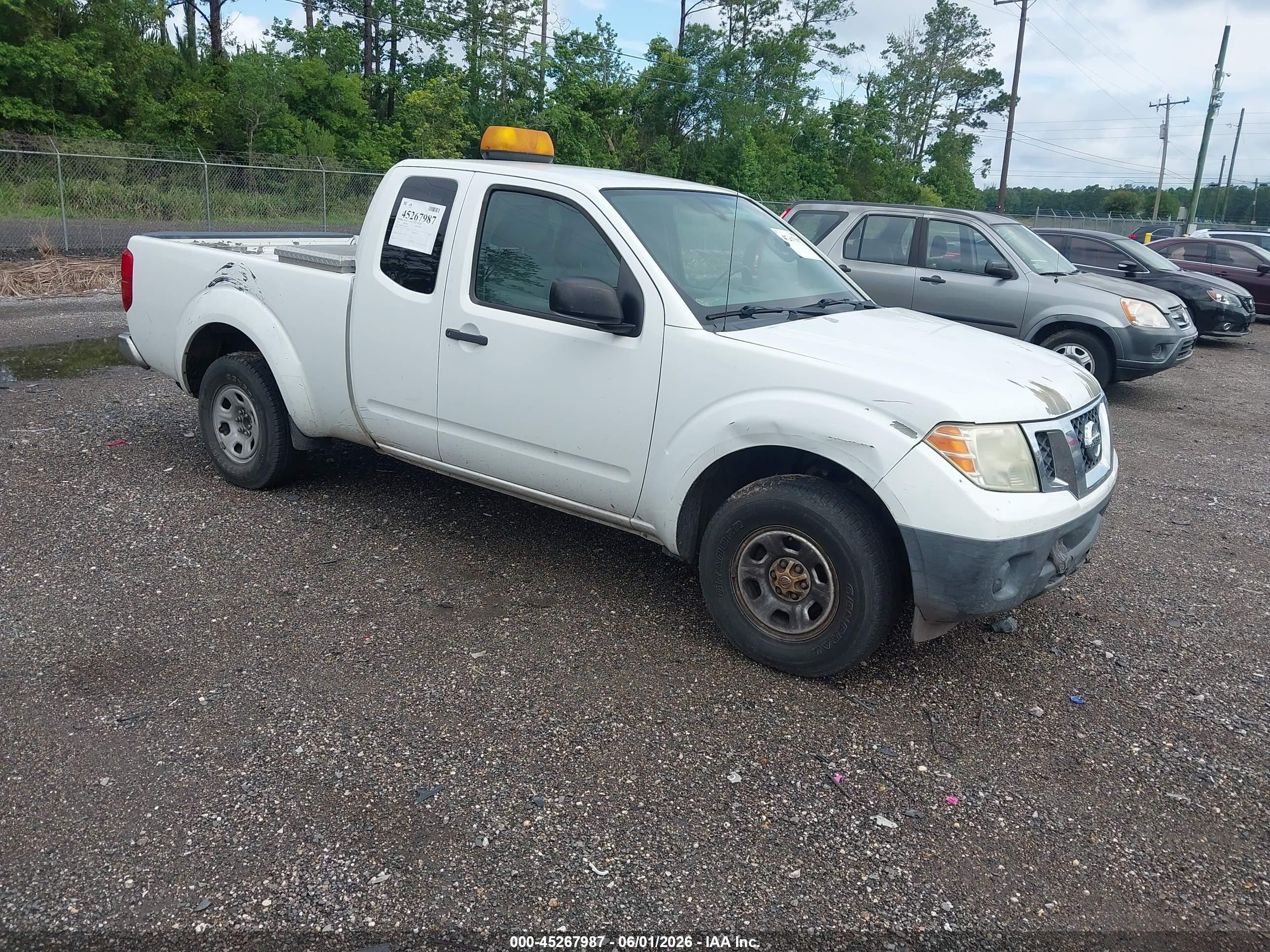 2015 Nissan Frontier S/sv-i4 White vin: 1N6BD0CT1FN734495