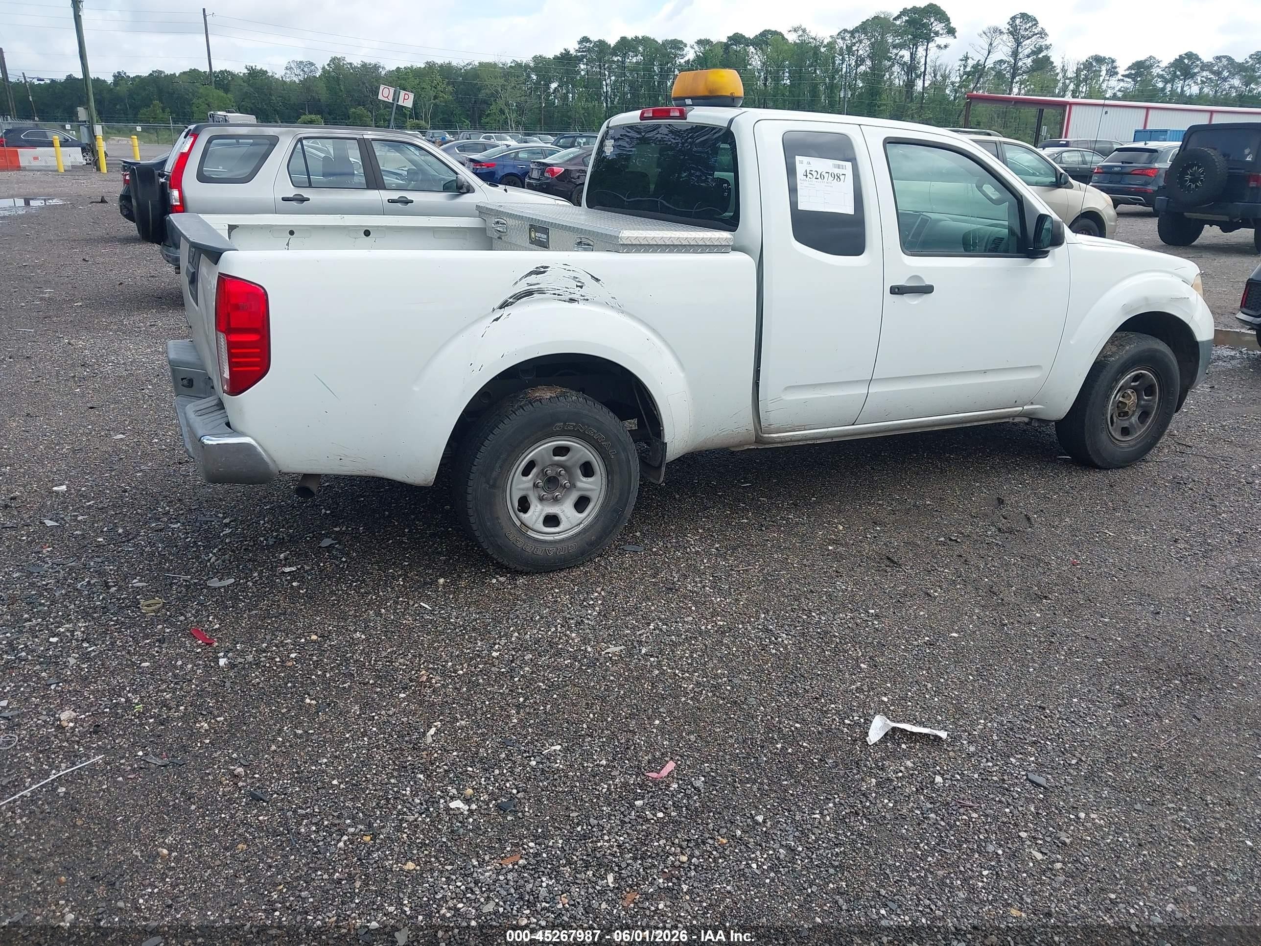 2015 Nissan Frontier S/sv-i4 White vin: 1N6BD0CT1FN734495