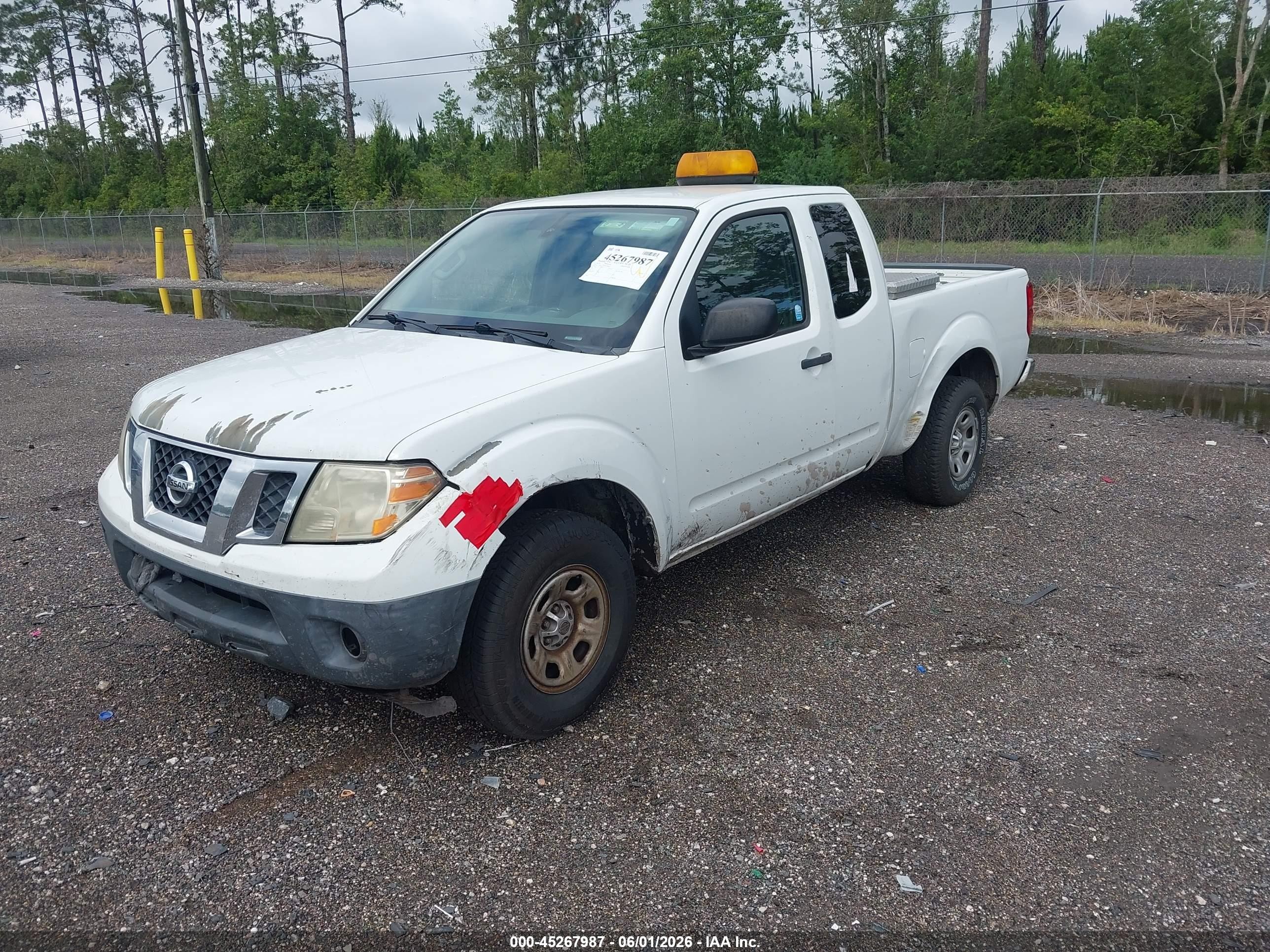 2015 Nissan Frontier S/sv-i4 White vin: 1N6BD0CT1FN734495
