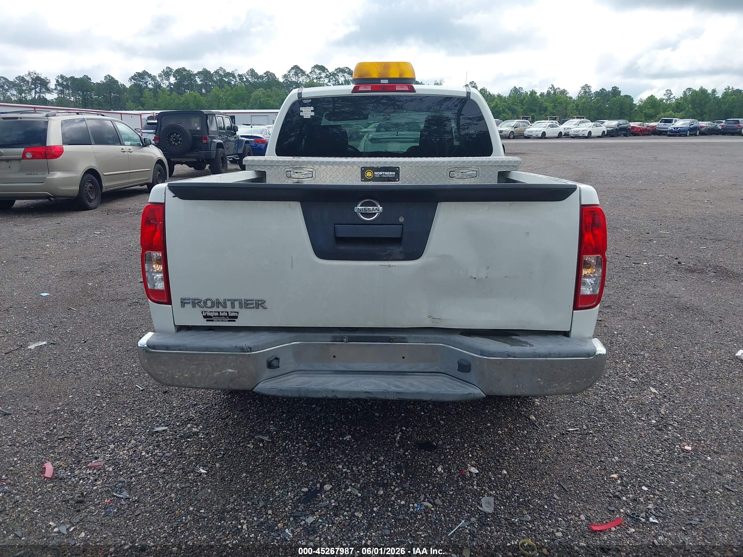 2015 Nissan Frontier S/sv-i4 White vin: 1N6BD0CT1FN734495