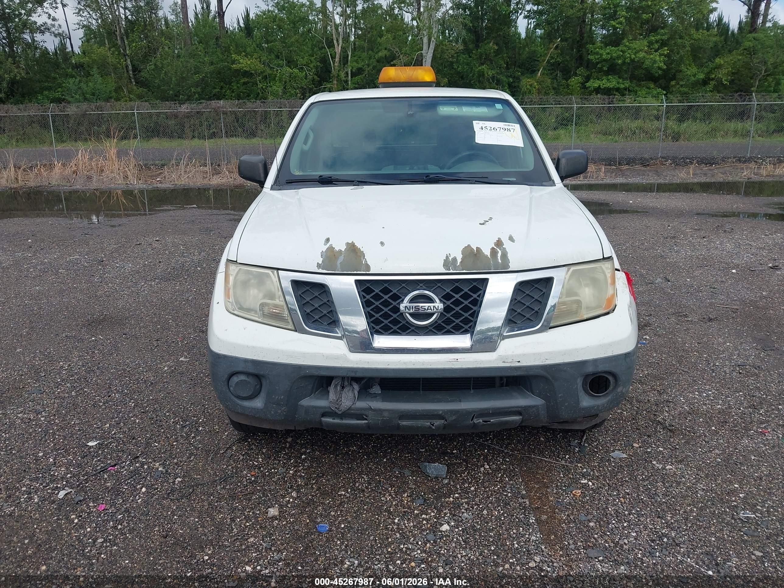 2015 Nissan Frontier S/sv-i4 White vin: 1N6BD0CT1FN734495