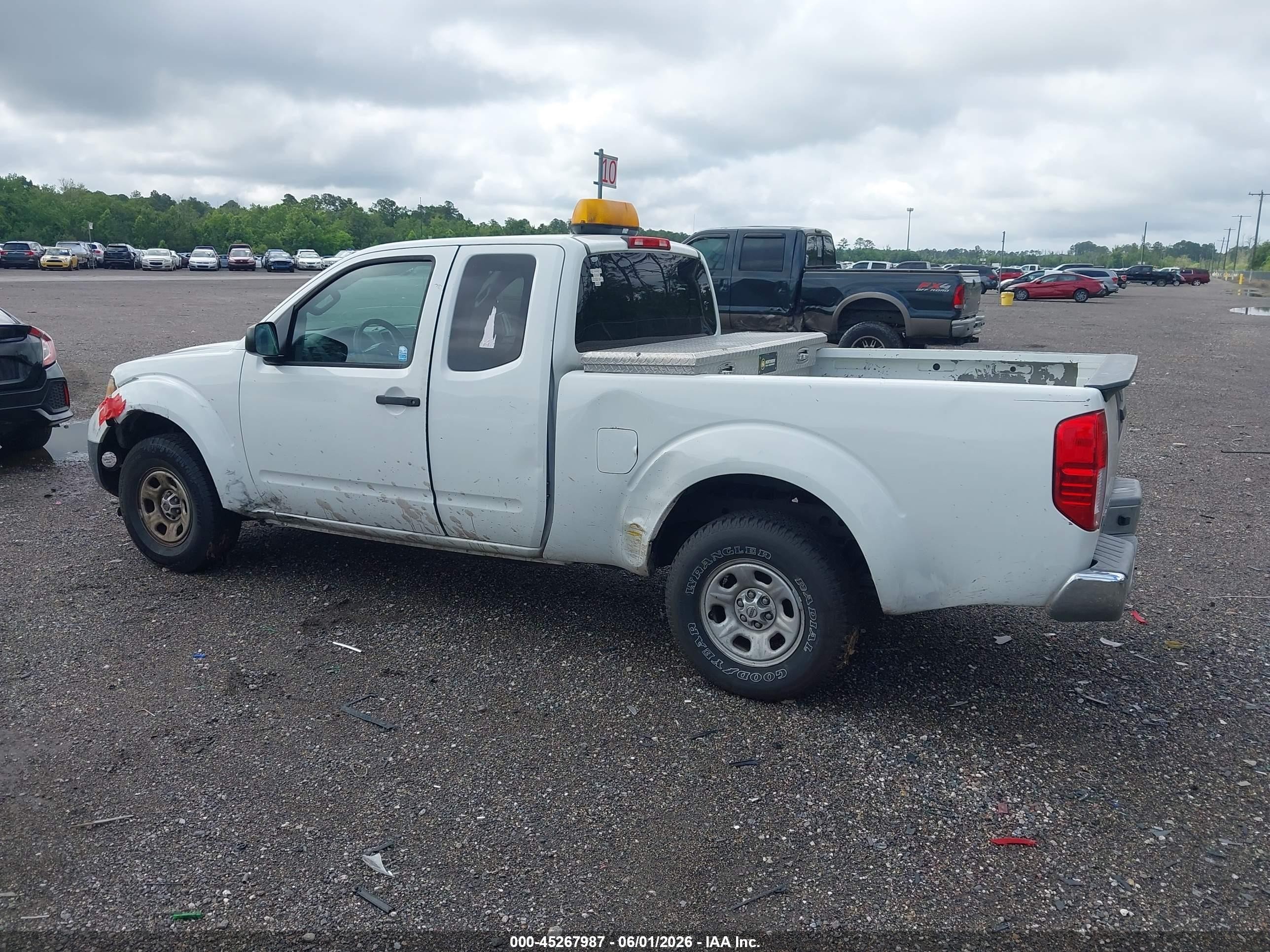 2015 Nissan Frontier S/sv-i4 White vin: 1N6BD0CT1FN734495