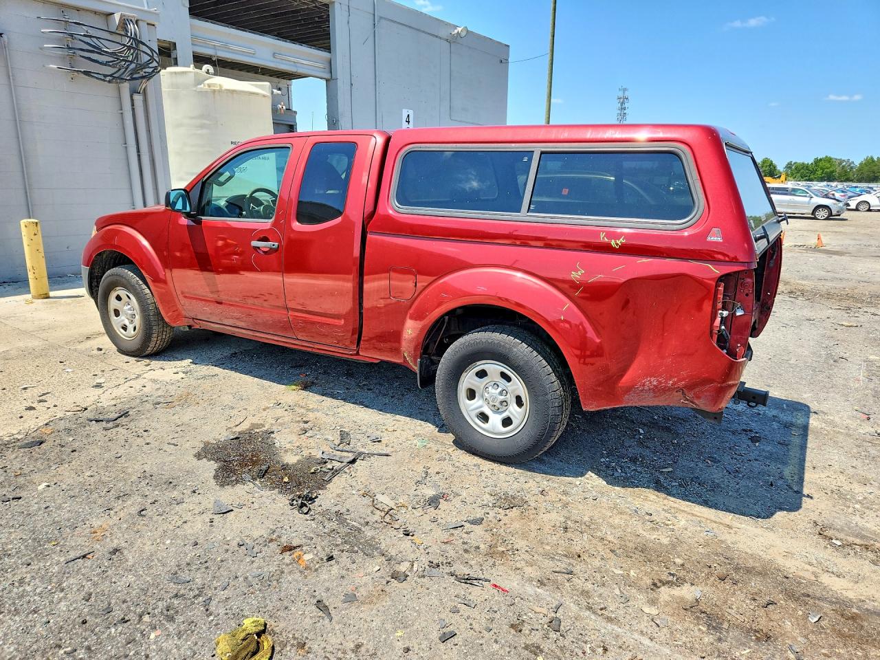2015 Nissan Frontier S Red vin: 1N6BD0CT1FN751555