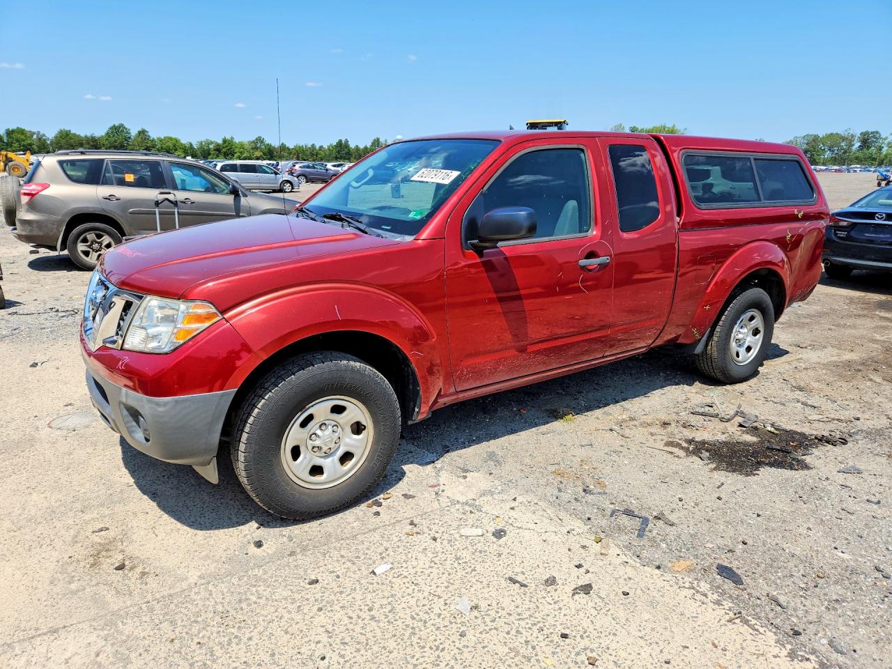 2015 Nissan Frontier S Красный vin: 1N6BD0CT1FN751555