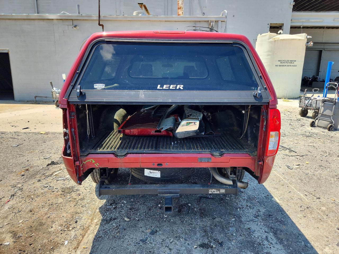 2015 Nissan Frontier S Red vin: 1N6BD0CT1FN751555