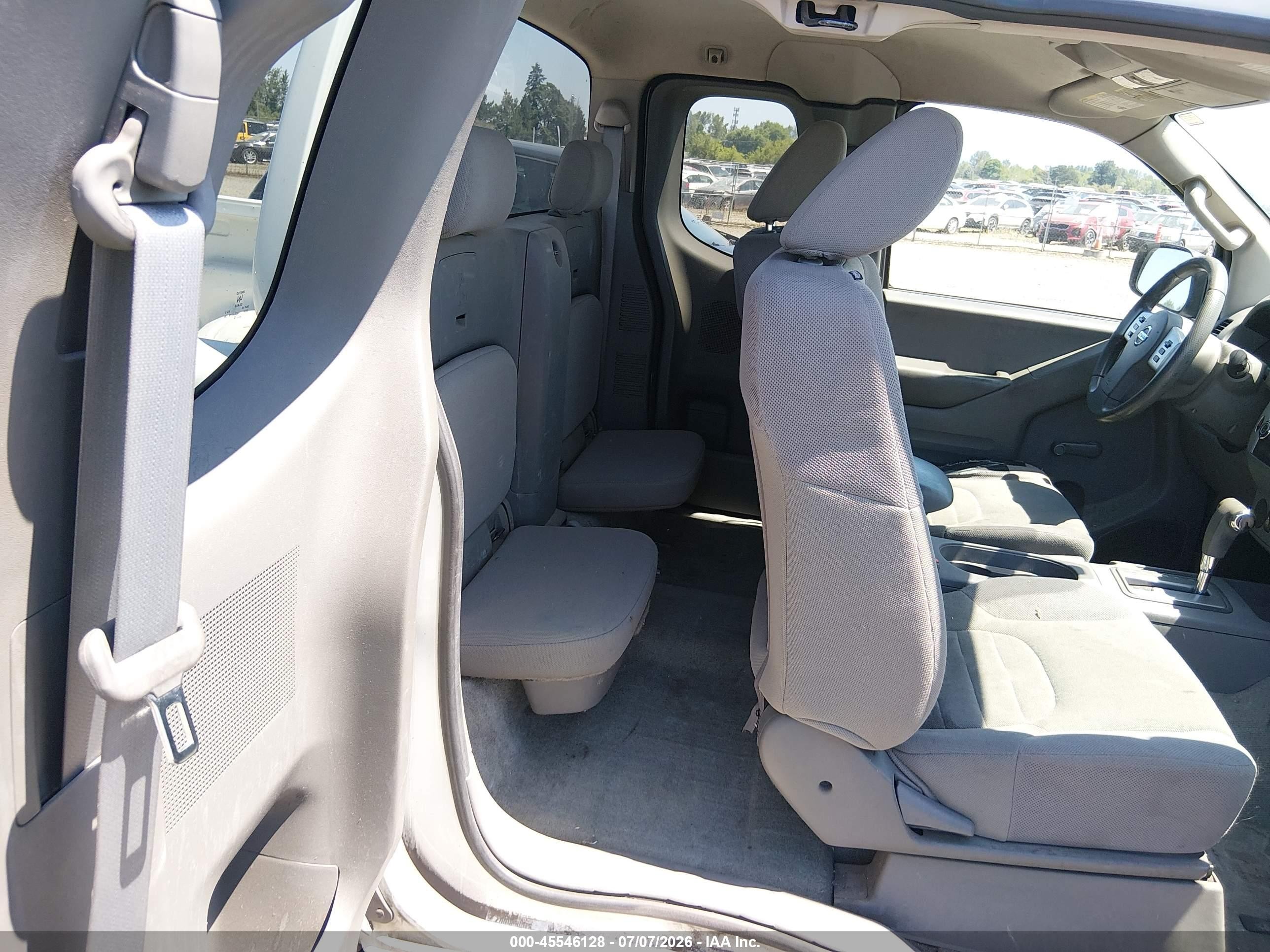 2015 Nissan Frontier S/sv-i4 White vin: 1N6BD0CT1FN757808