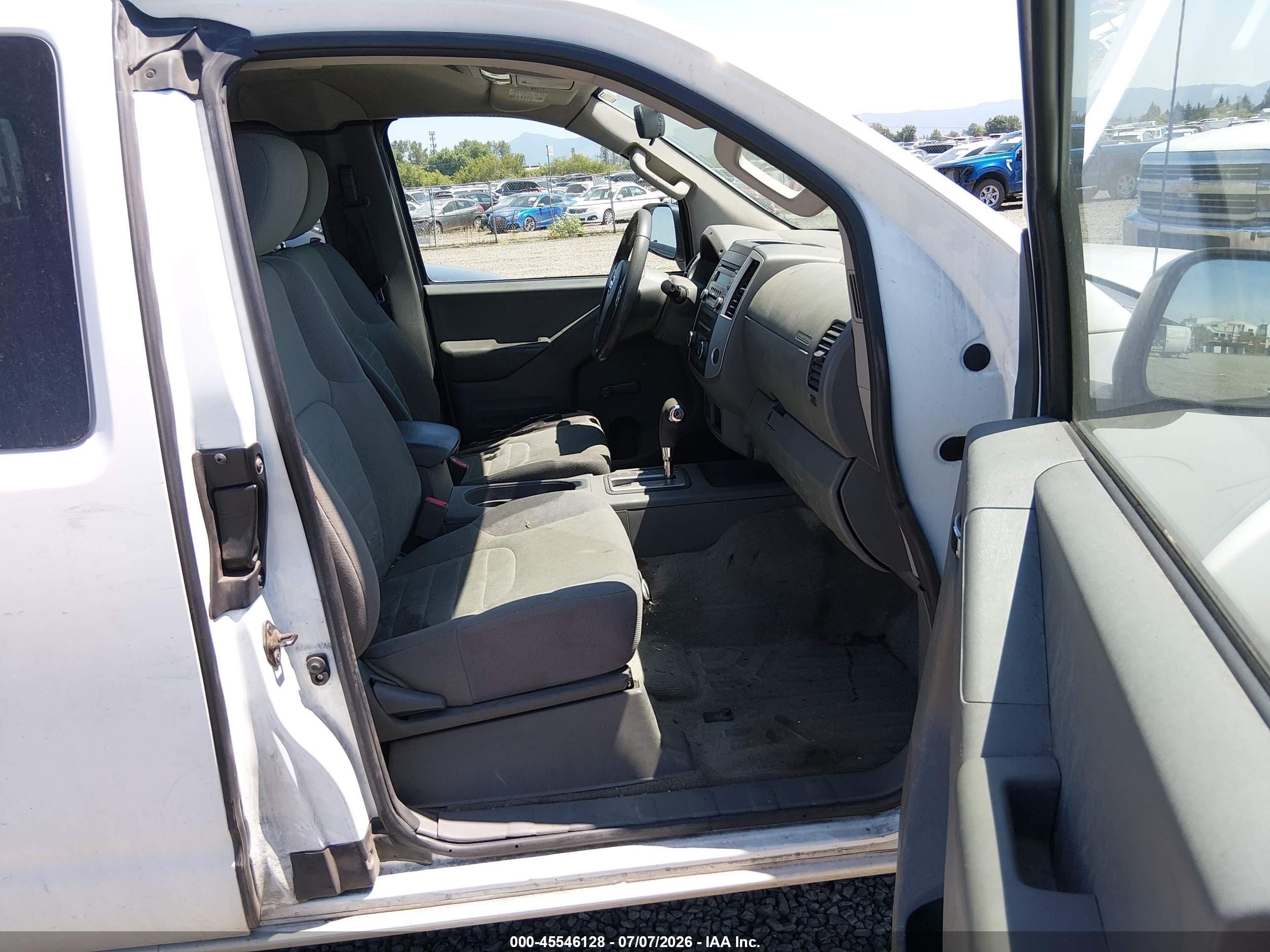 2015 Nissan Frontier S/sv-i4 White vin: 1N6BD0CT1FN757808