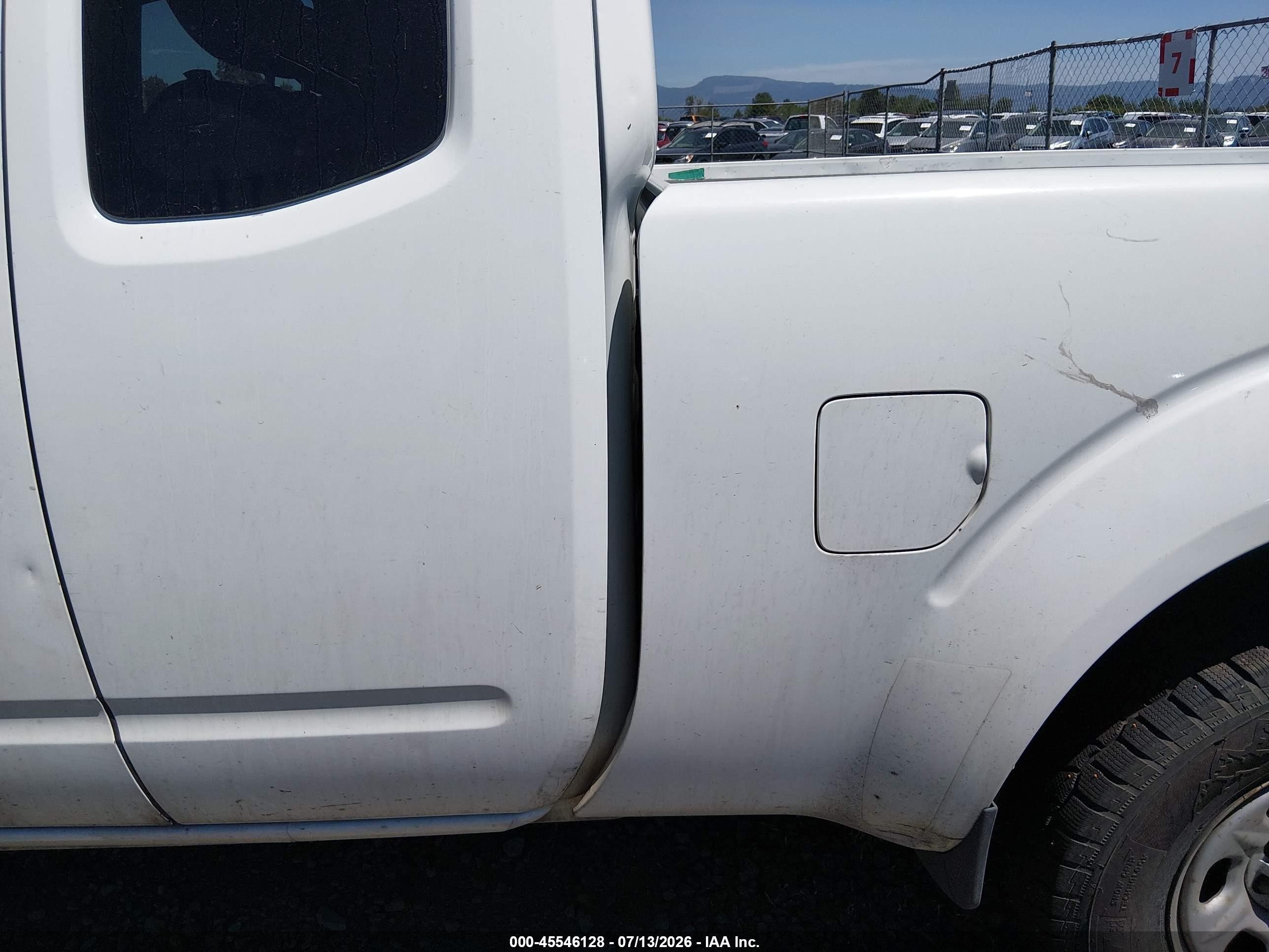 2015 Nissan Frontier S/sv-i4 White vin: 1N6BD0CT1FN757808