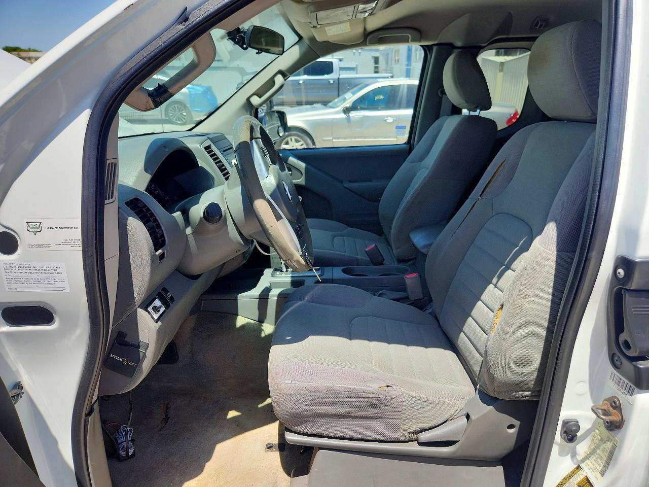 2015 Nissan Frontier S White vin: 1N6BD0CT1FN765245