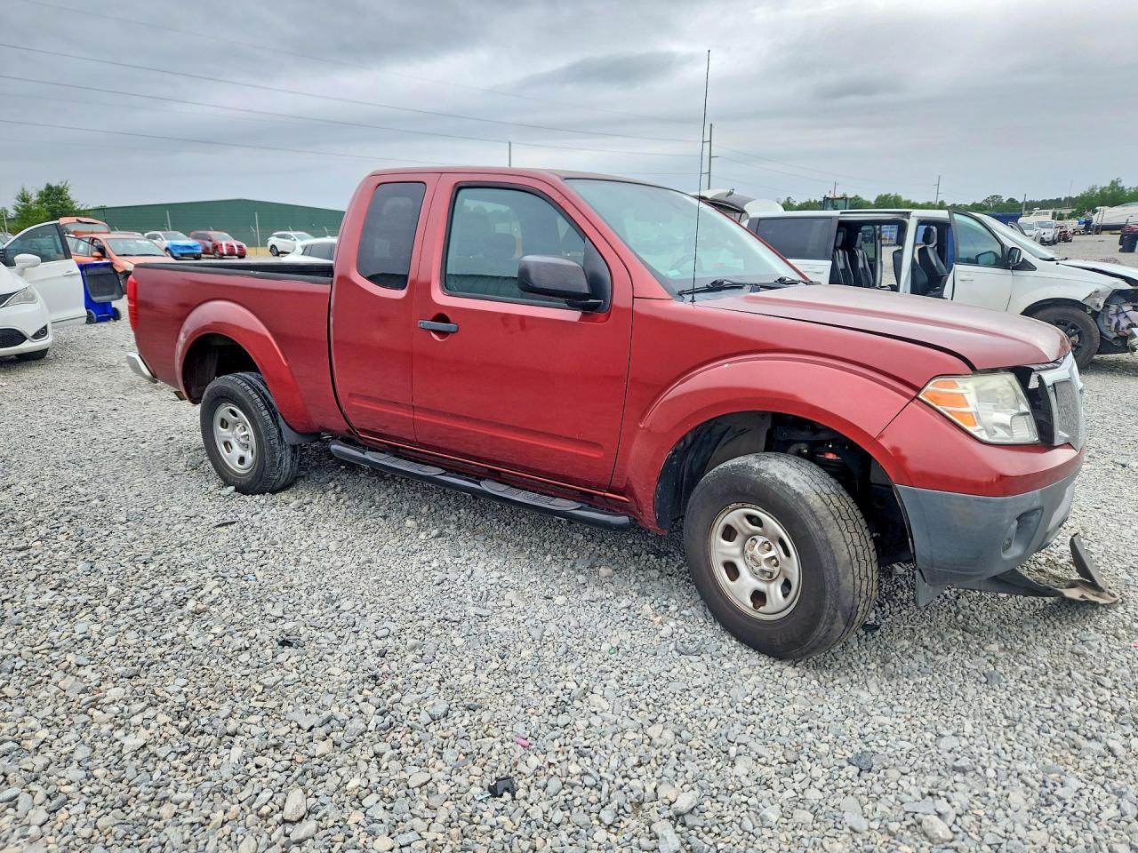 2016 Nissan Frontier S Burgundy vin: 1N6BD0CT1GN747264