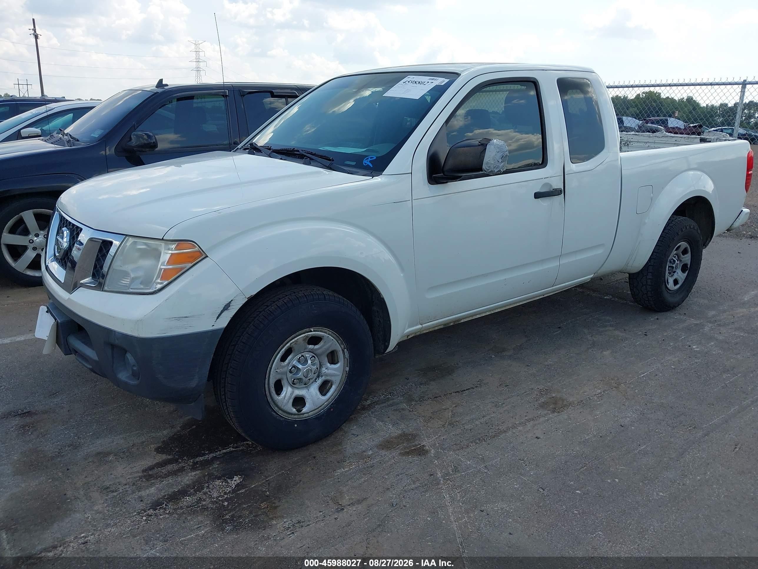 2017 Nissan Frontier S White vin: 1N6BD0CT1HN722852