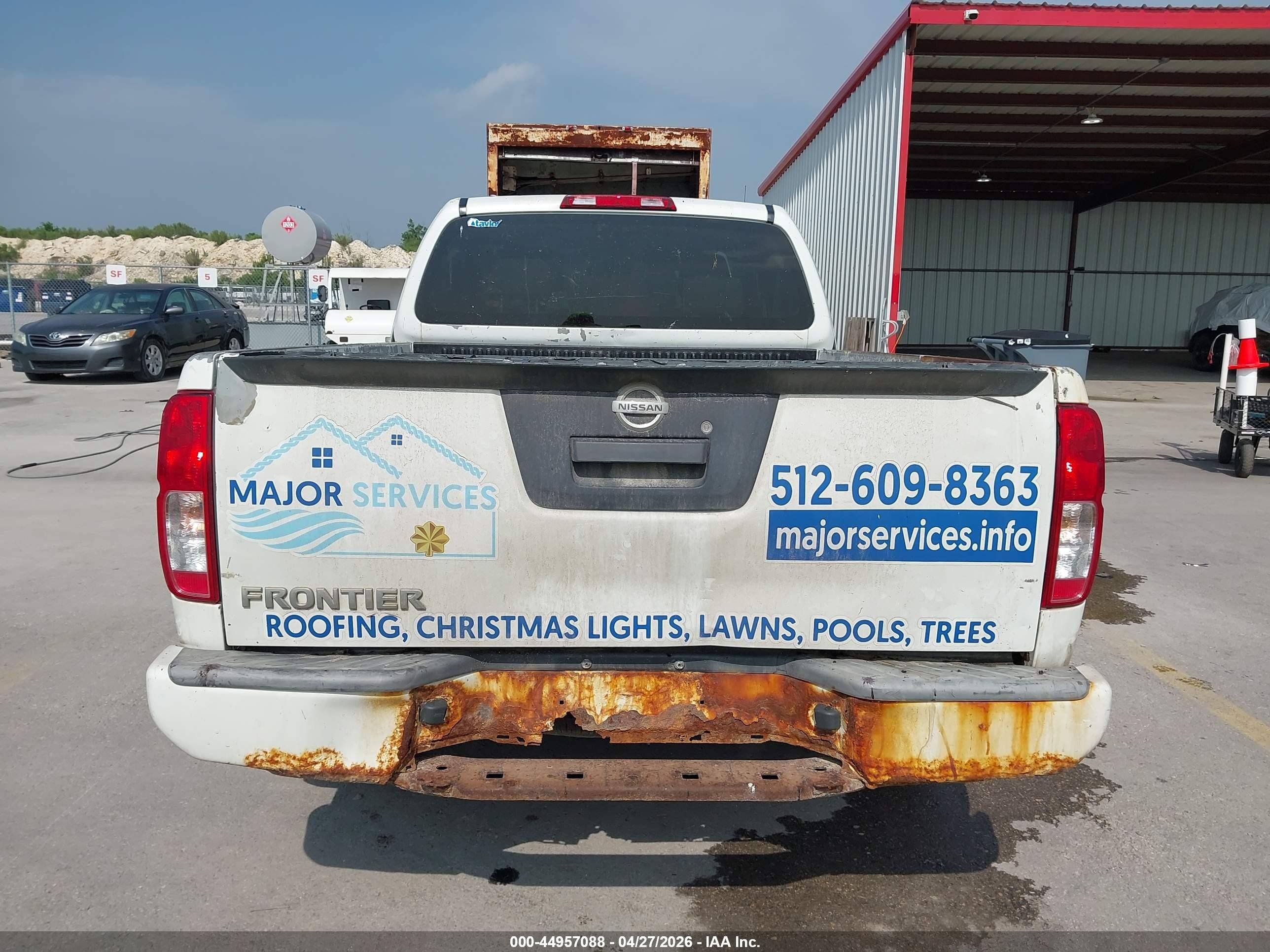2017 Nissan Frontier S White vin: 1N6BD0CT1HN736122