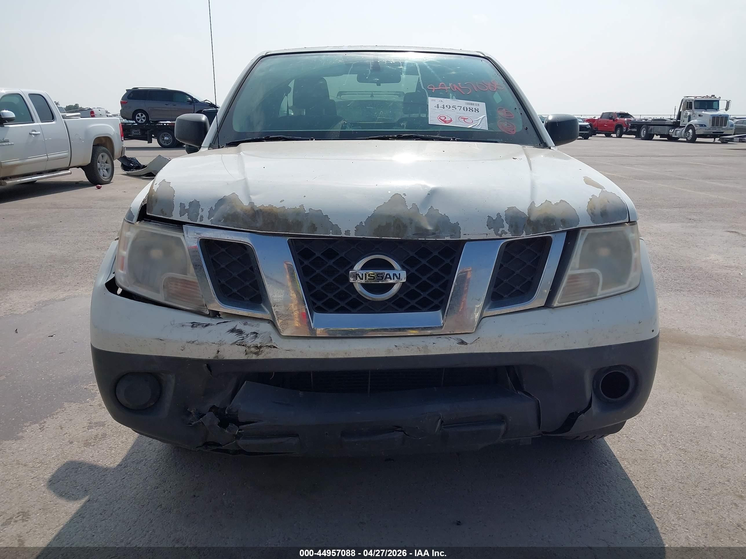 2017 Nissan Frontier S White vin: 1N6BD0CT1HN736122
