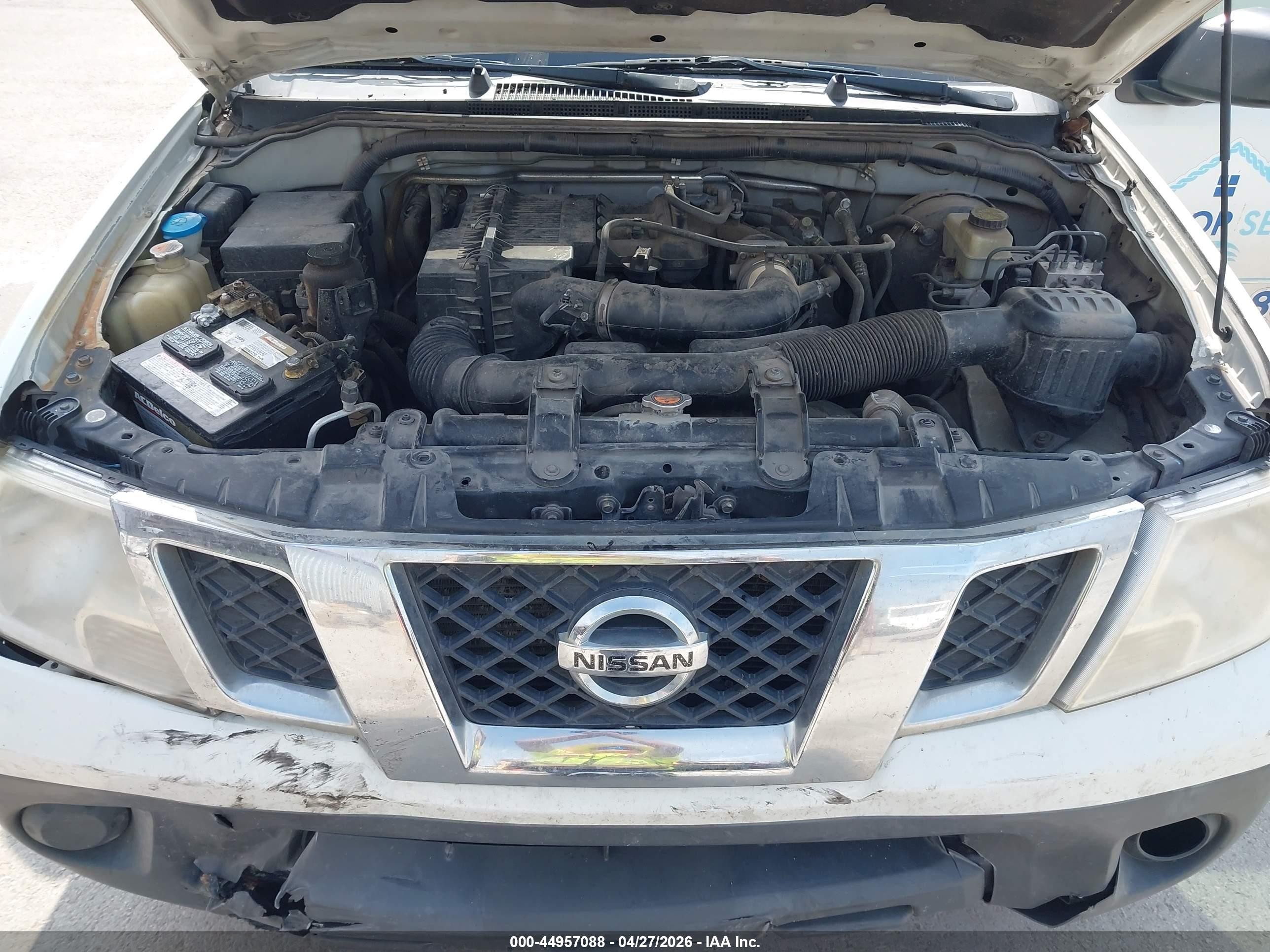 2017 Nissan Frontier S White vin: 1N6BD0CT1HN736122