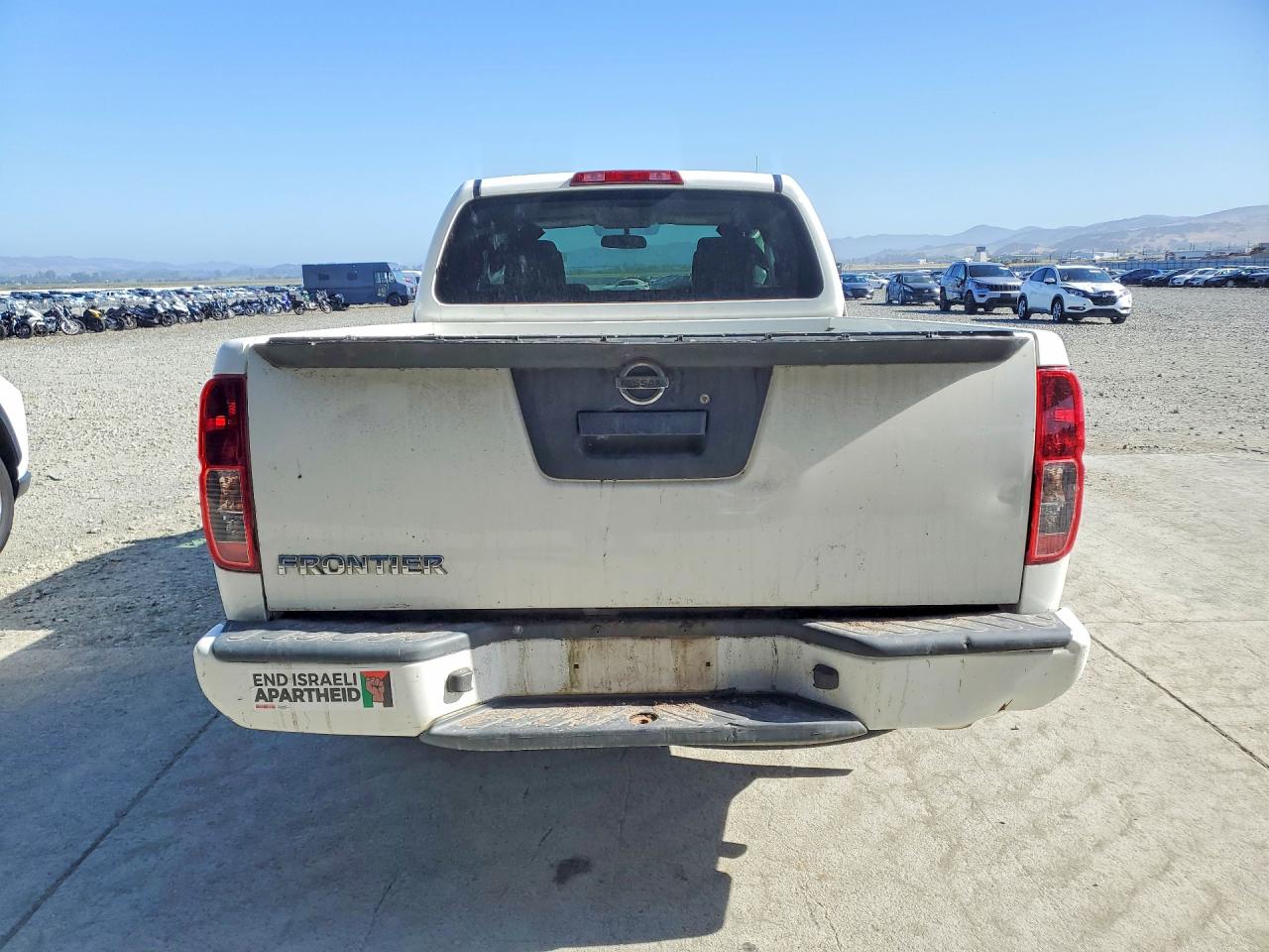 2019 Nissan Frontier S White vin: 1N6BD0CT1KN782718