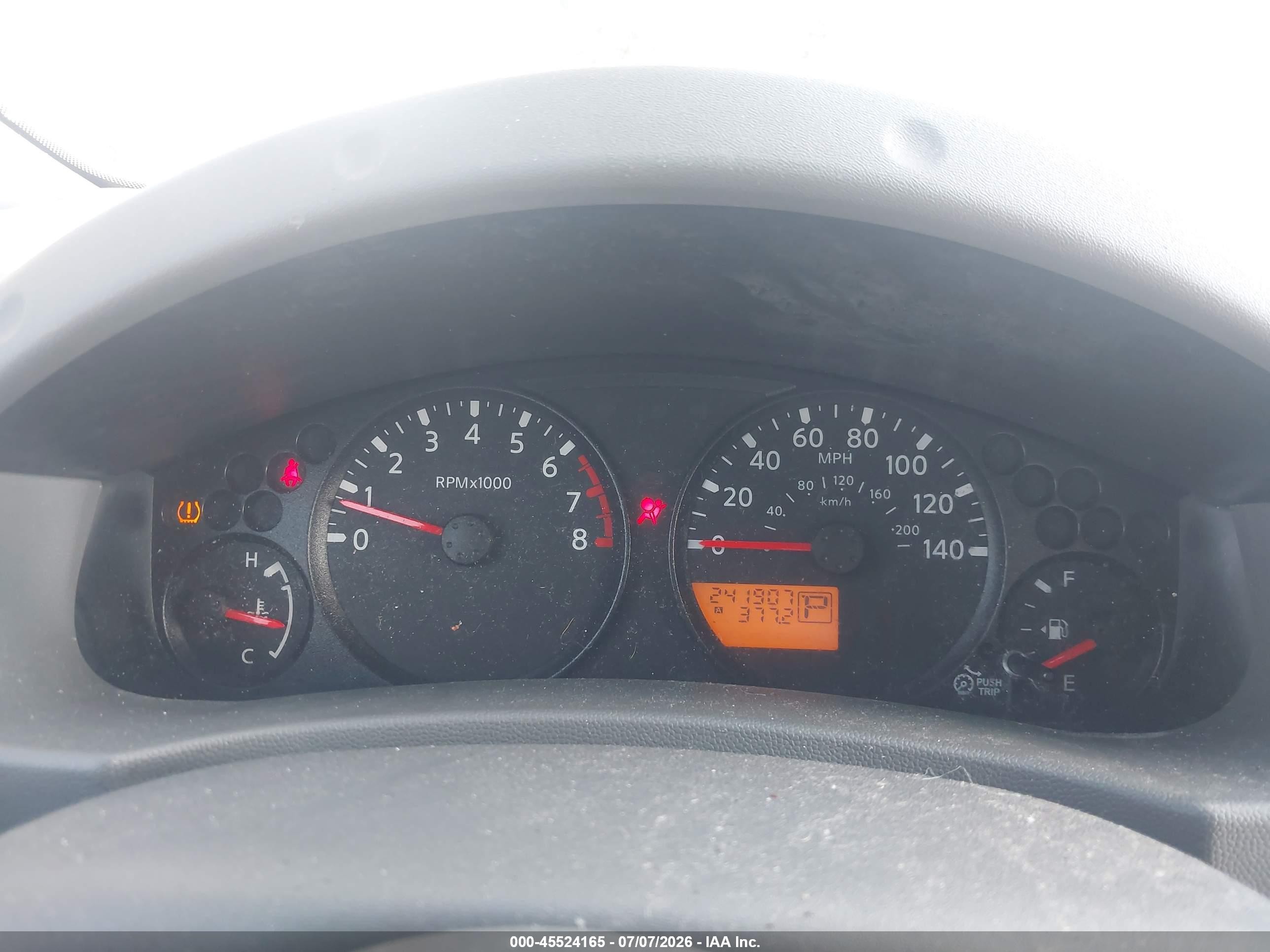 2010 Nissan Frontier Xe Silver vin: 1N6BD0CT2AC436350